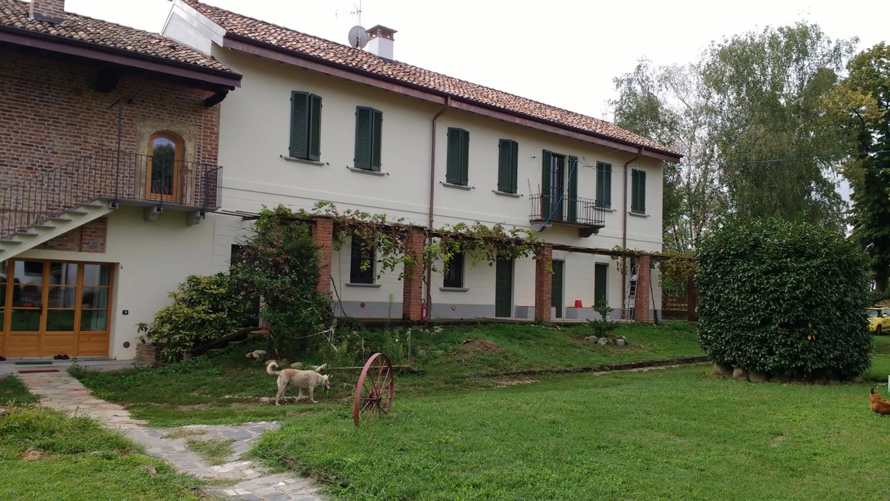 Property building in Agriturismo Cascina Poscallone