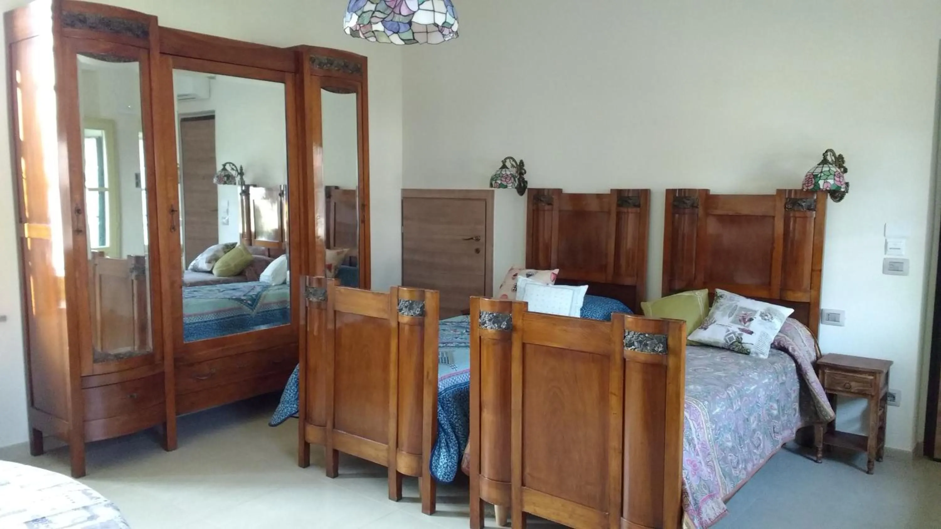 Bed in Agriturismo Cascina Poscallone