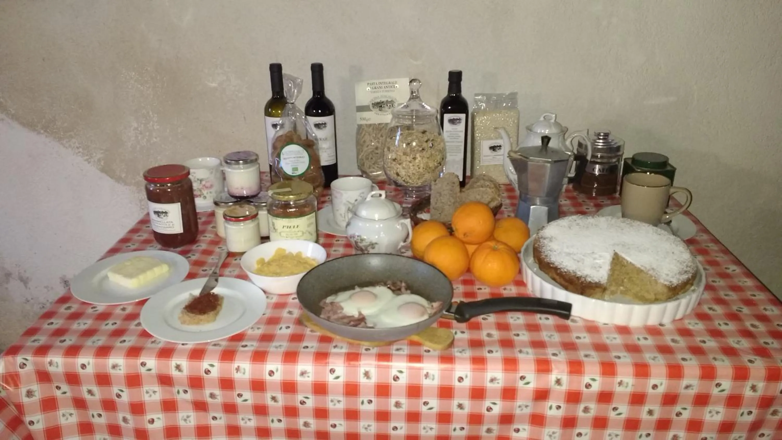 Breakfast in Agriturismo Cascina Poscallone