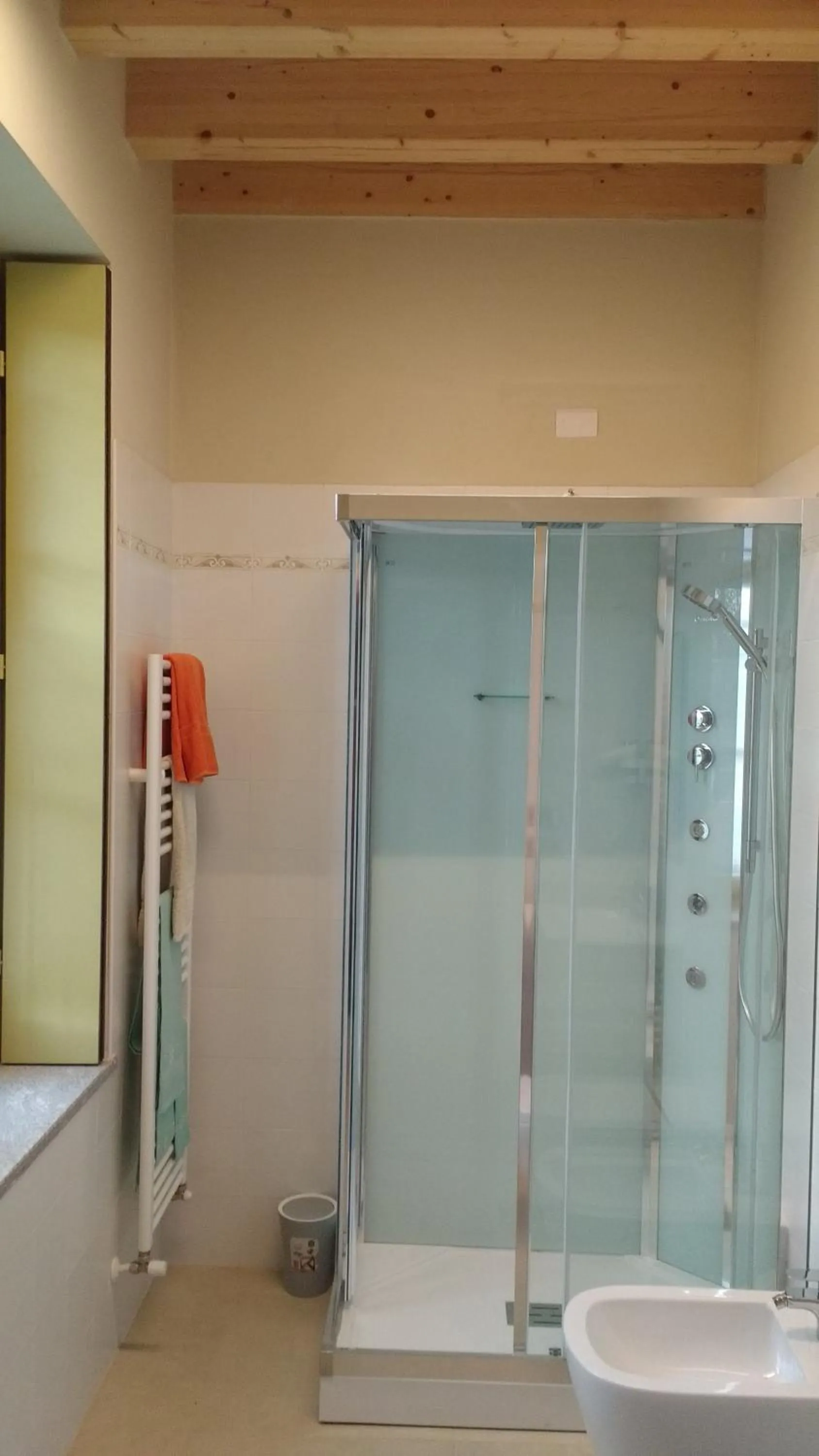 Shower in Agriturismo Cascina Poscallone