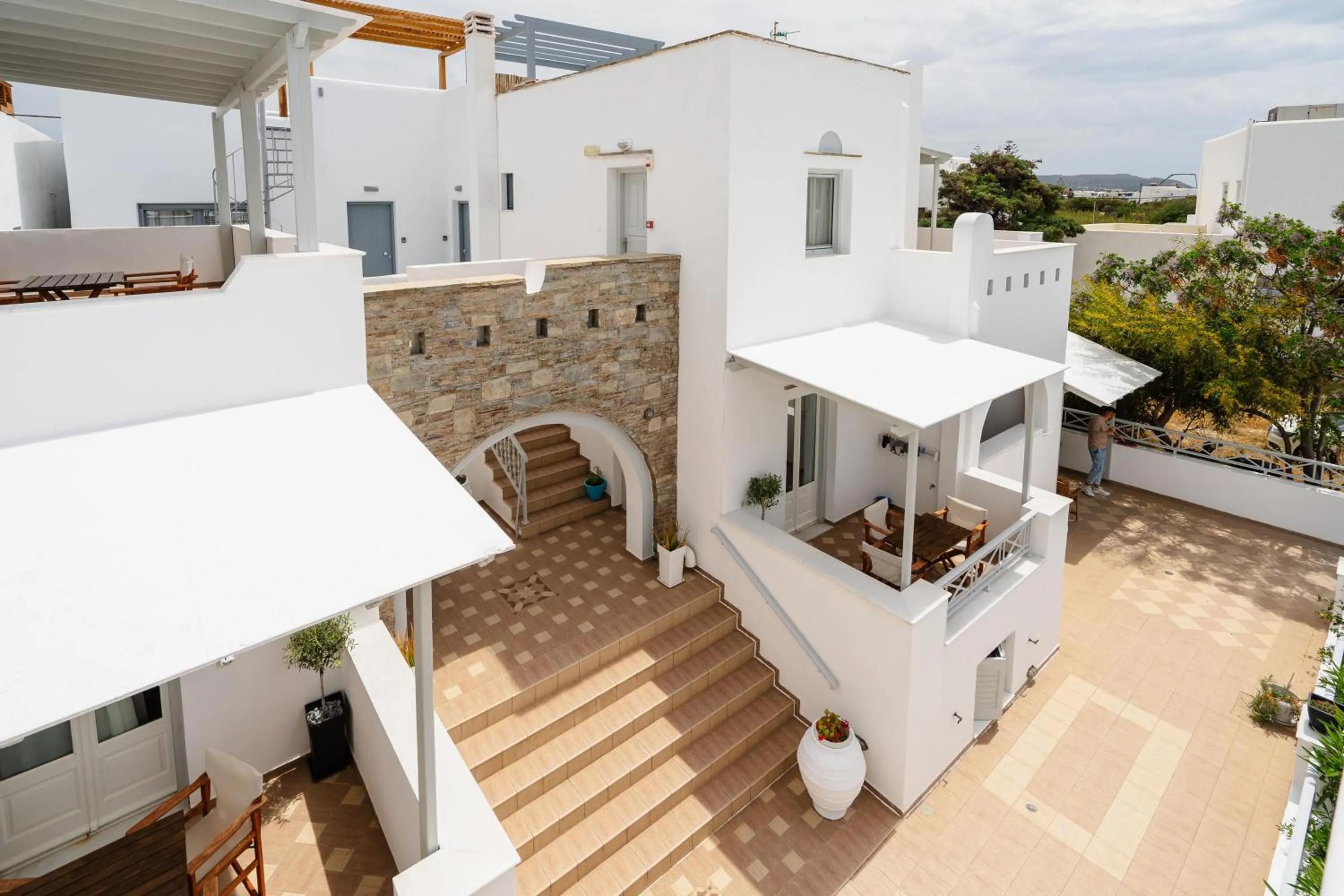 Property building in Erato Inn Naxos