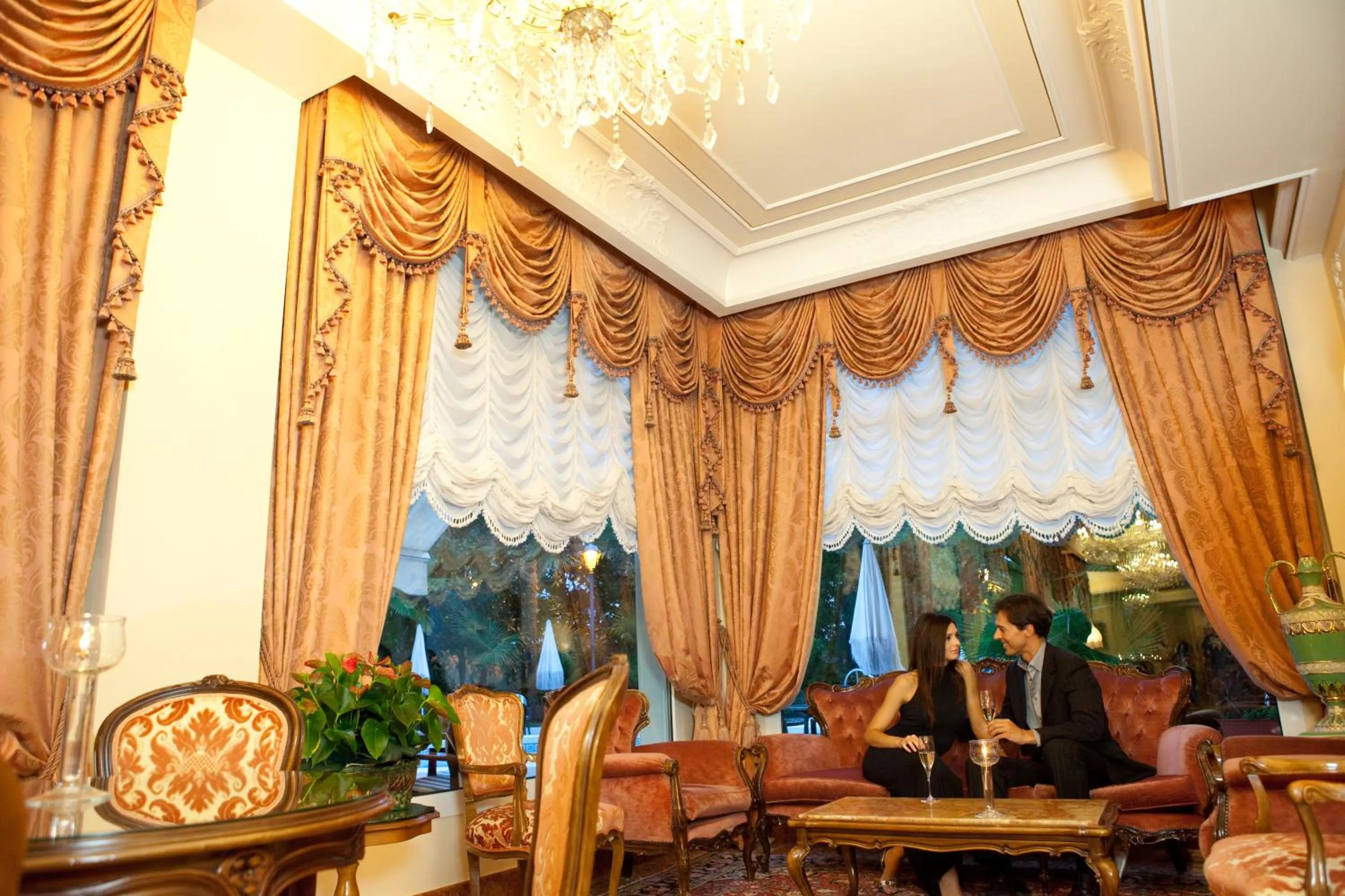 Lounge or bar in Hotel Due Torri