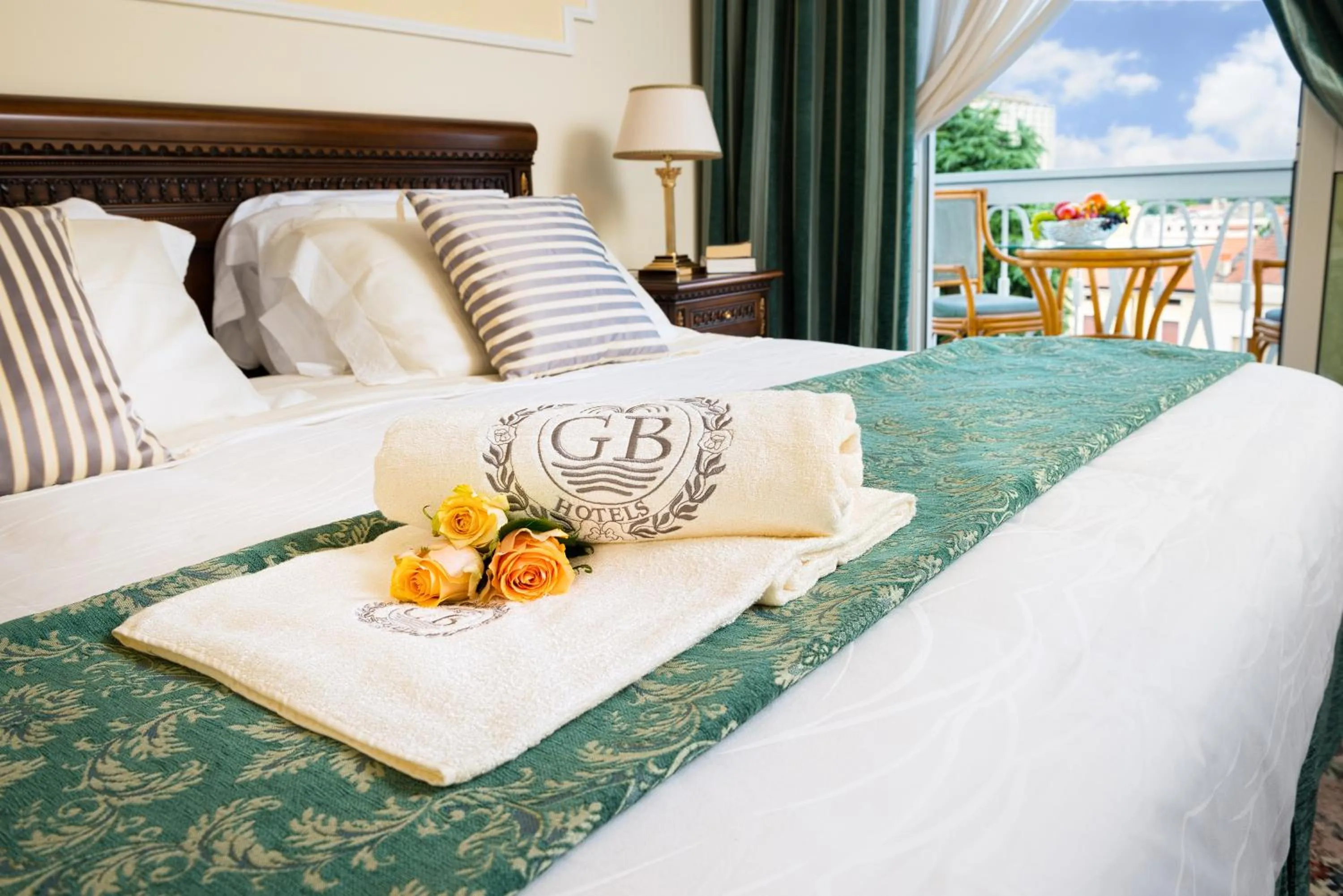 Bedroom, Bed in Hotel Due Torri