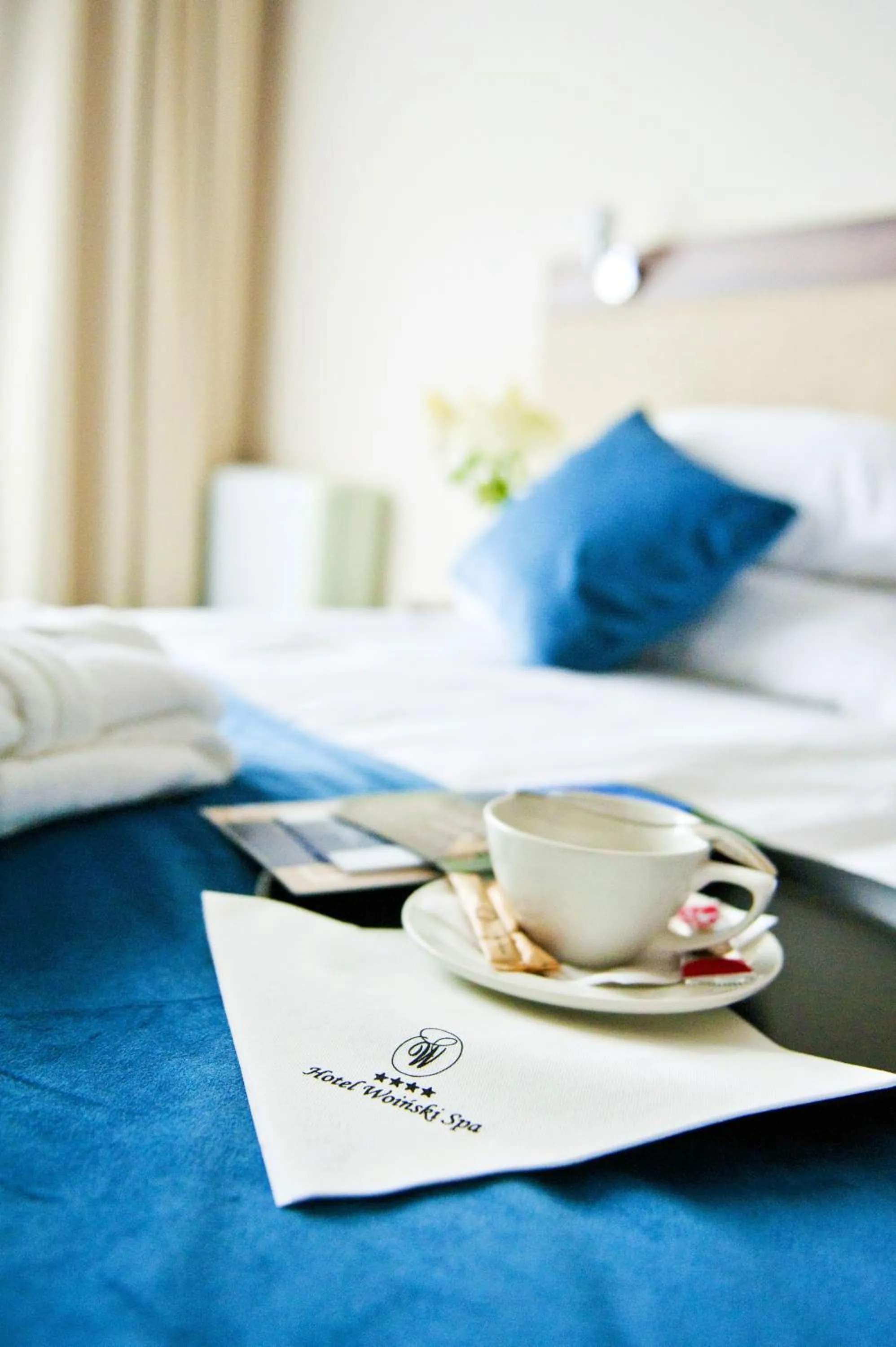 Bed in Hotel Woiński Spa