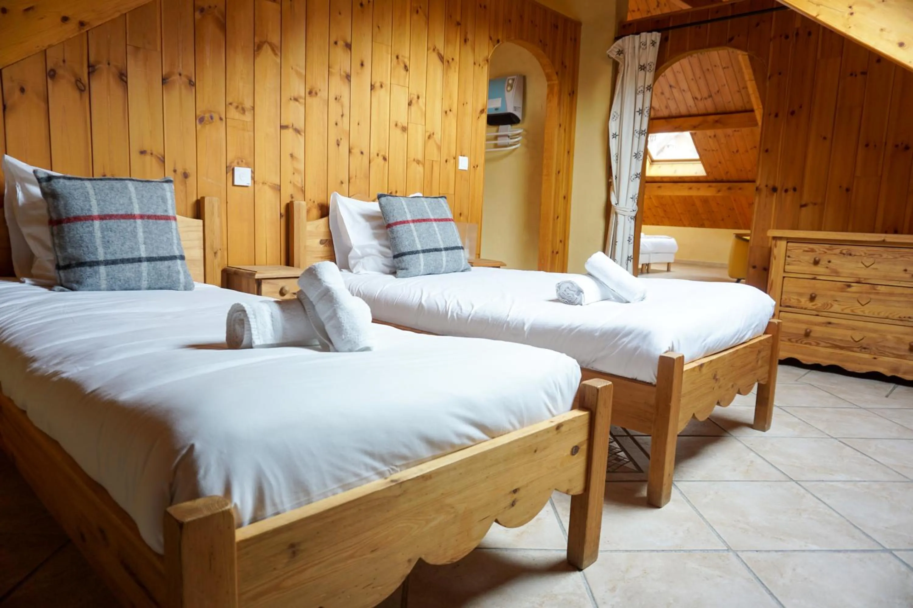 Bed in Hôtel Mont Thabor Serre Chevalier