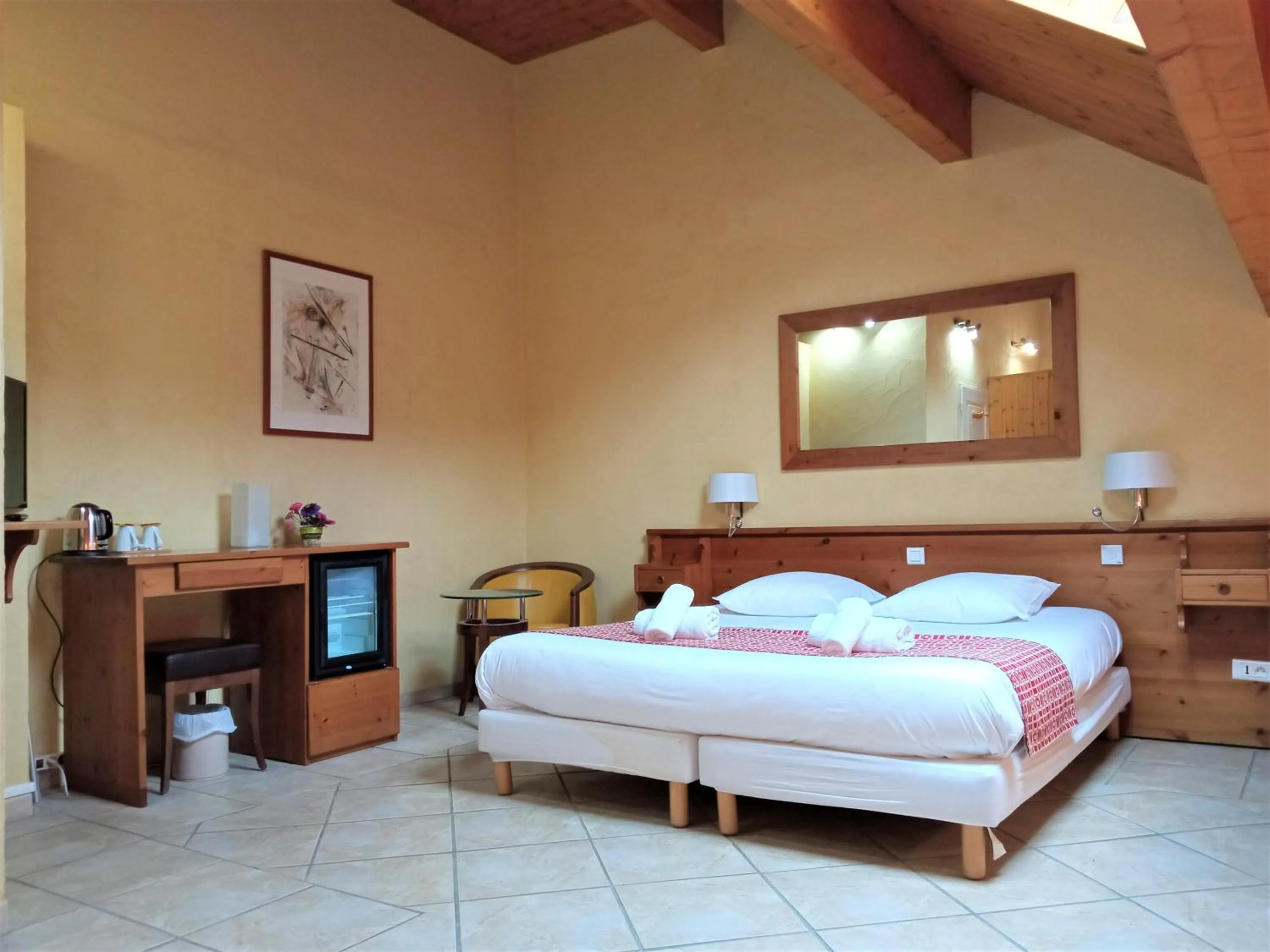 Bed in Hôtel Mont Thabor Serre Chevalier