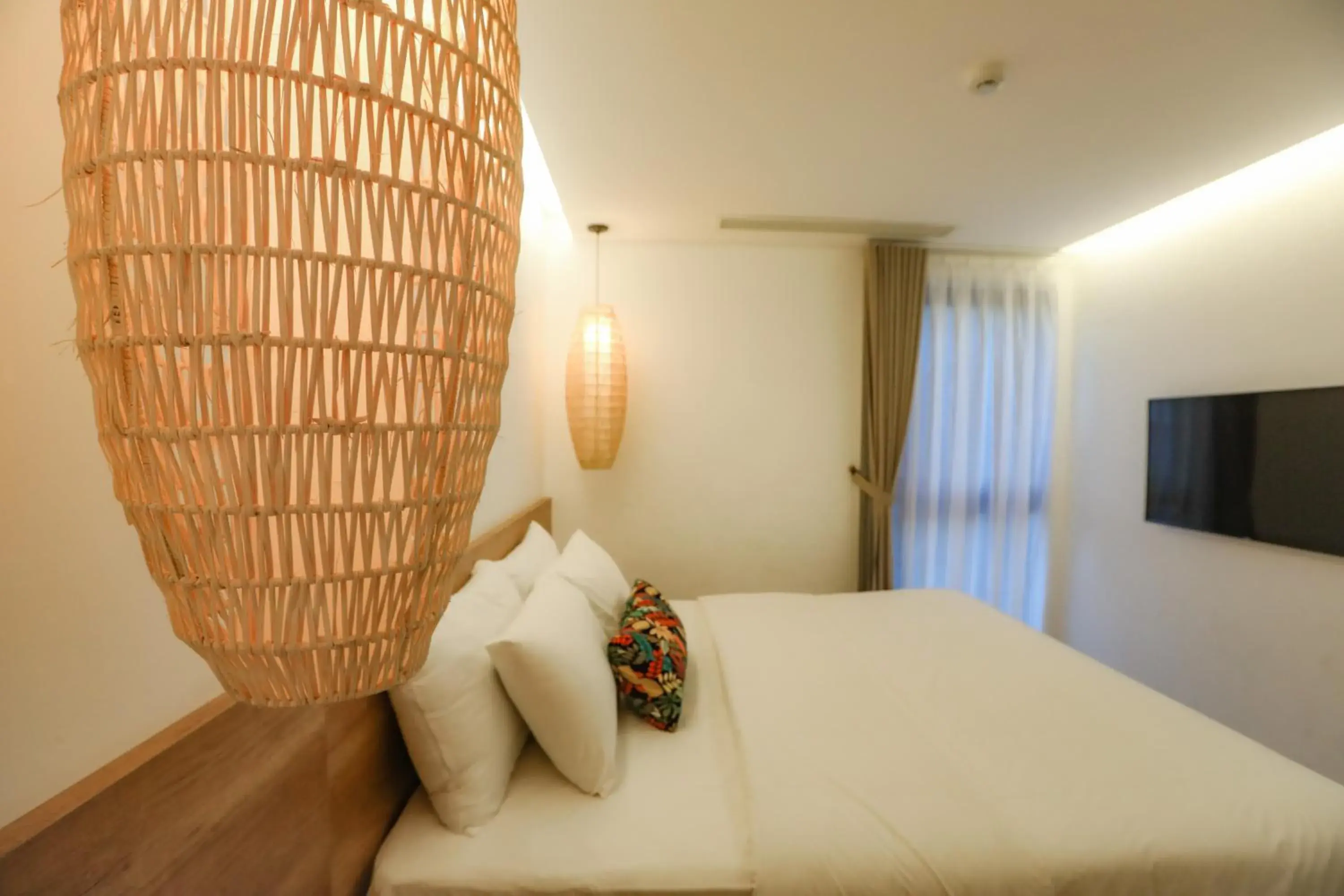 Bed in K House Apartment Danang Beach Bed in K House Apartment Danang Beach