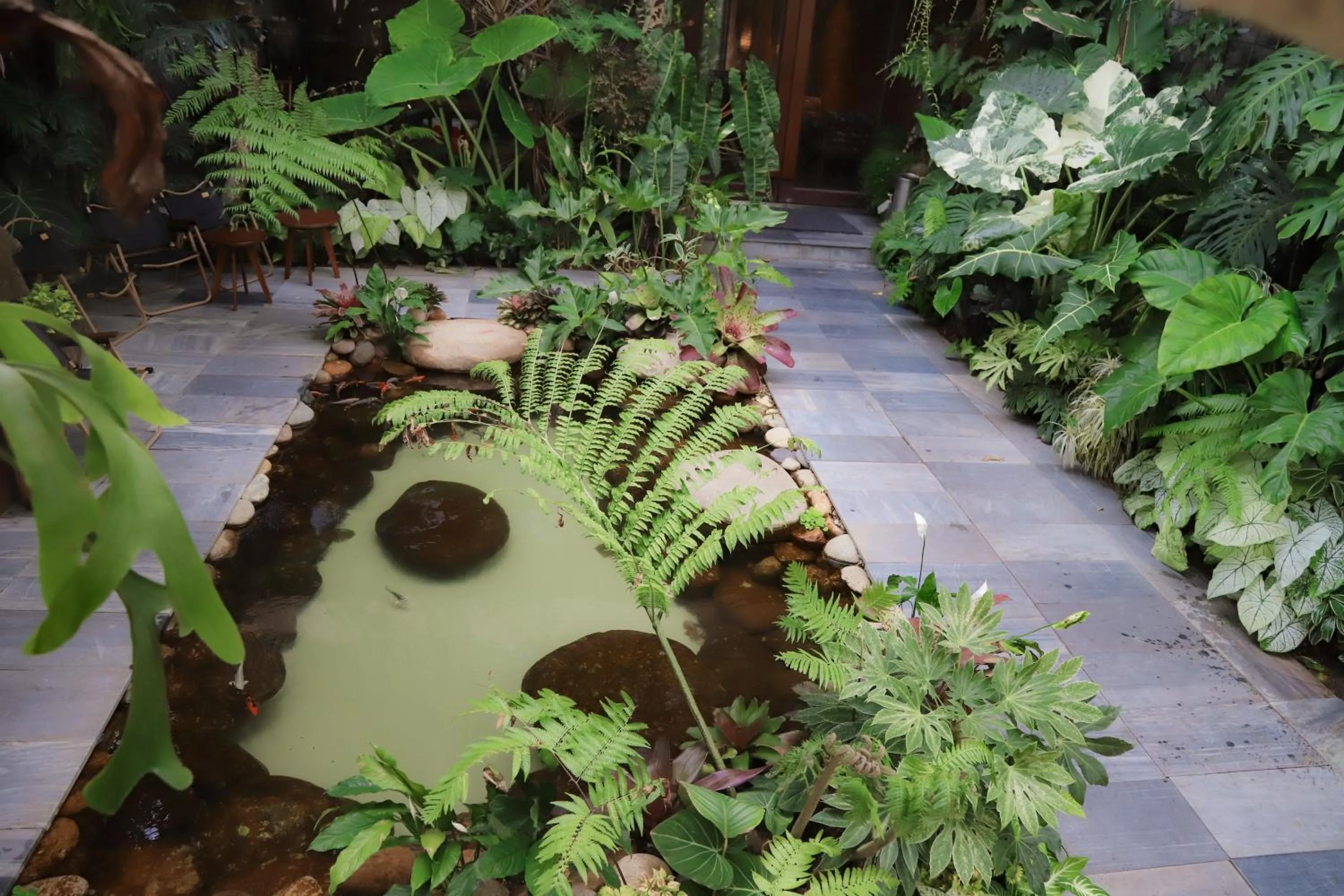 Garden in K House Apartment Danang Beach