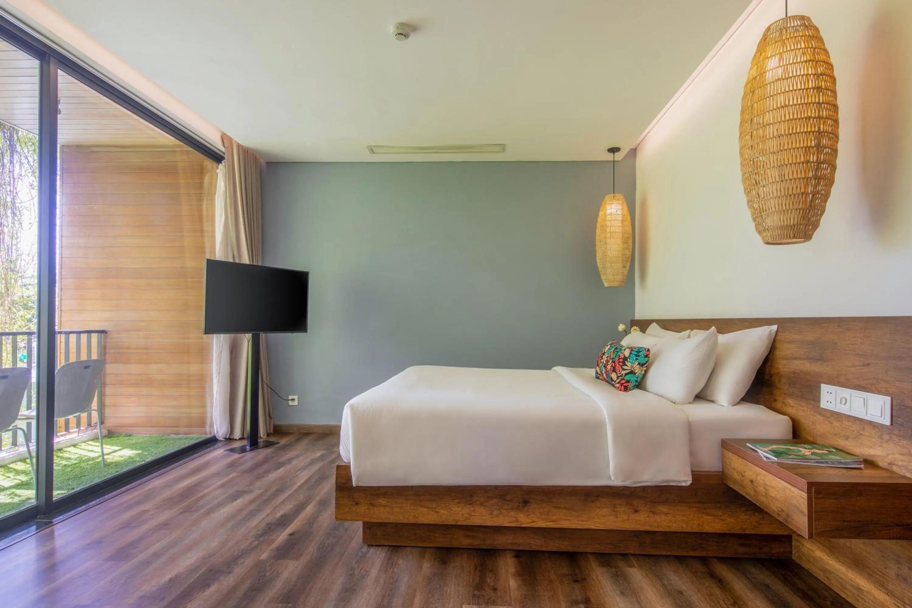 Bed in K House Apartment Danang Beach