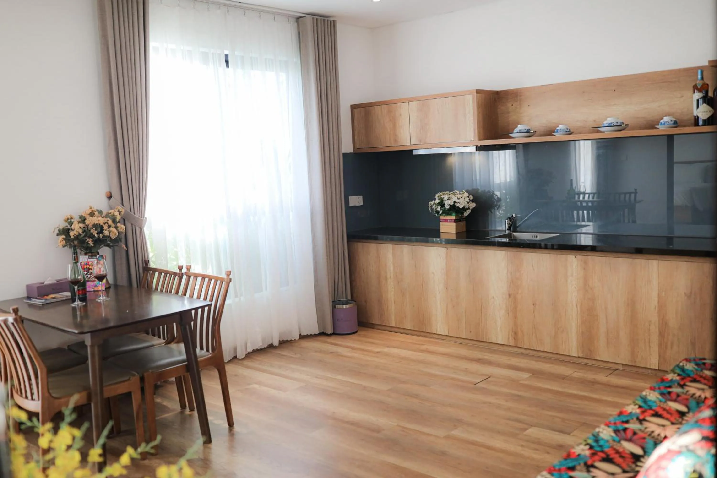 Kitchen or kitchenette in K House Apartment Danang Beach