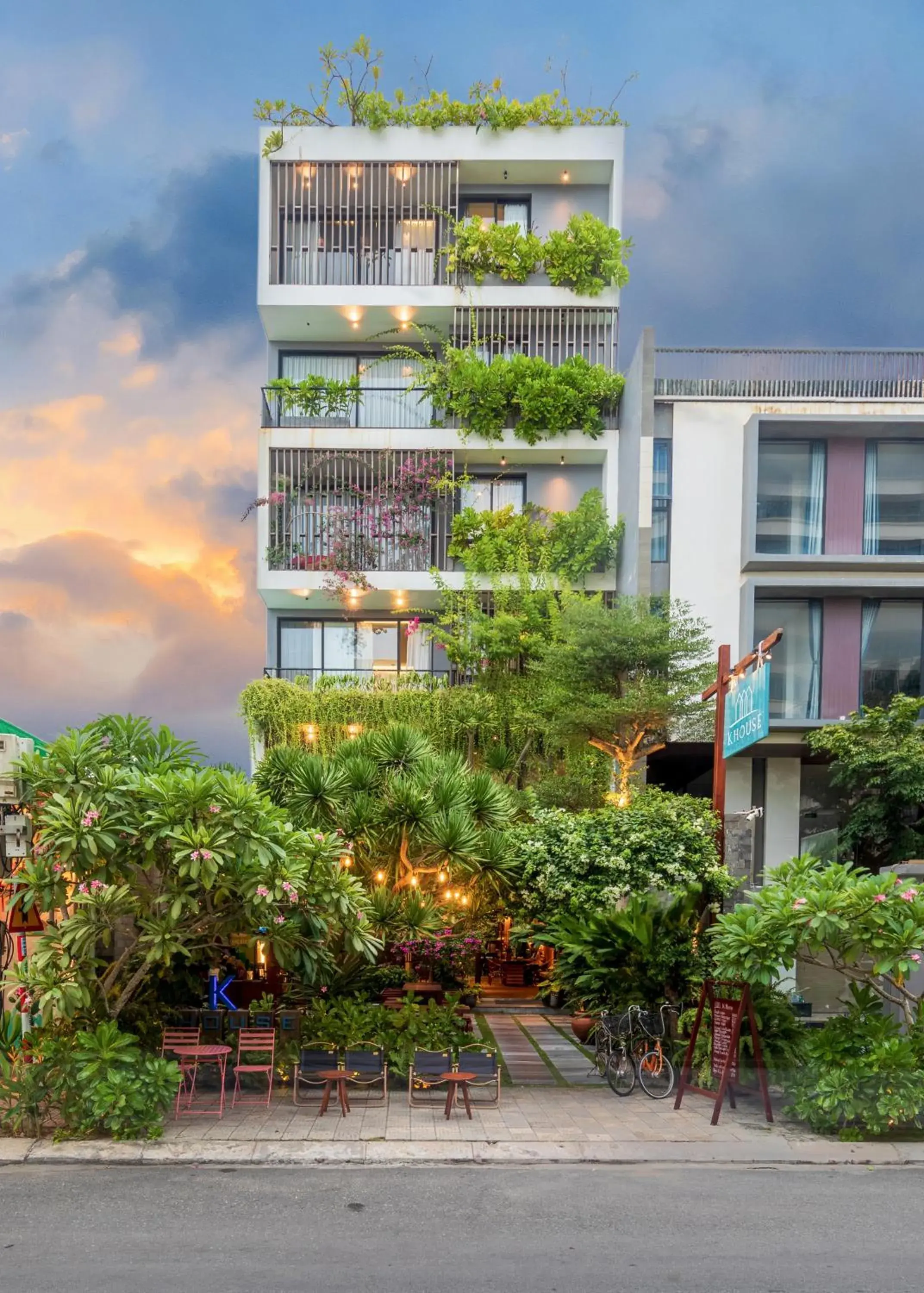 Property building in K House Apartment Danang Beach Property building in K House Apartment Danang Beach