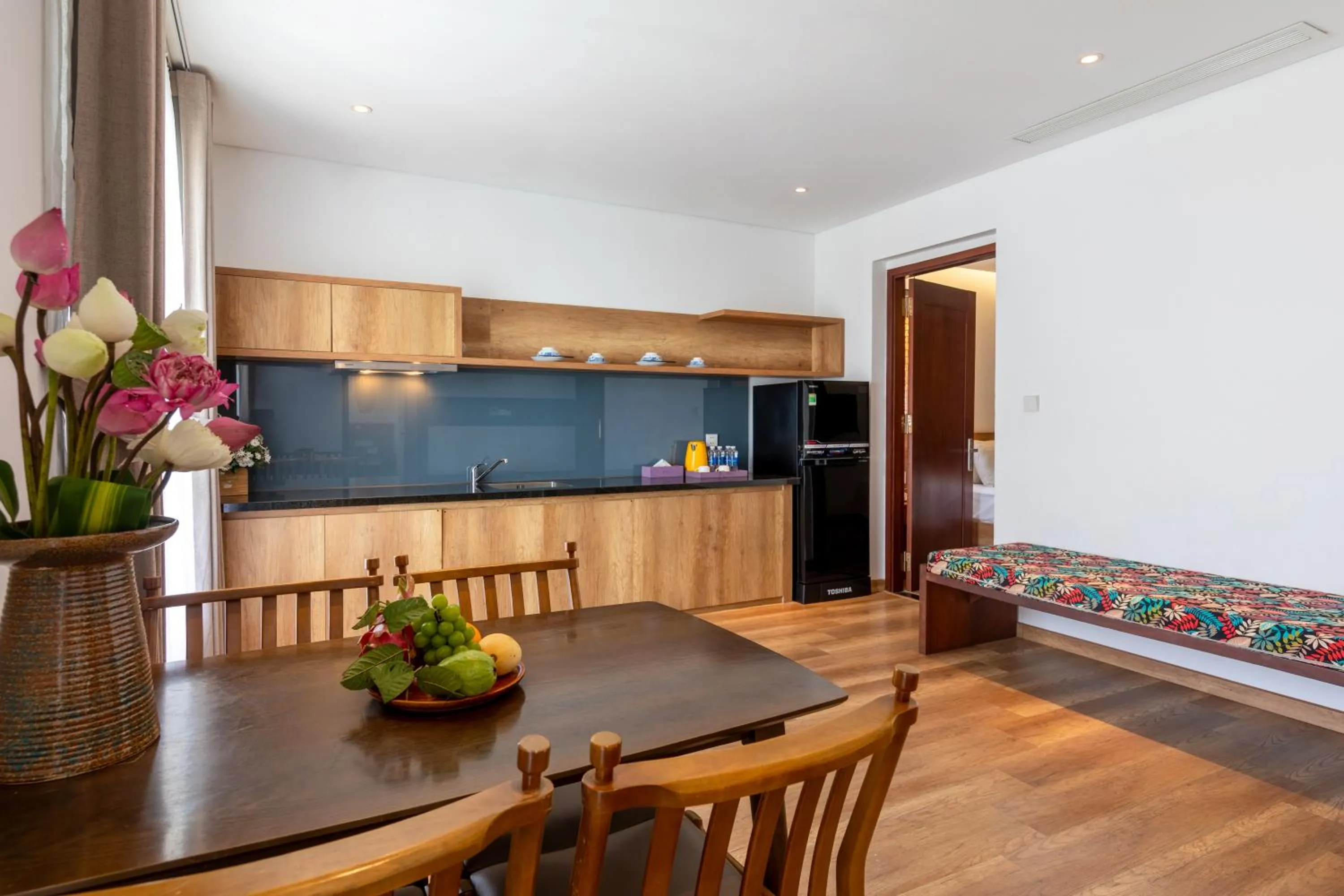 Living room in K House Apartment Danang Beach