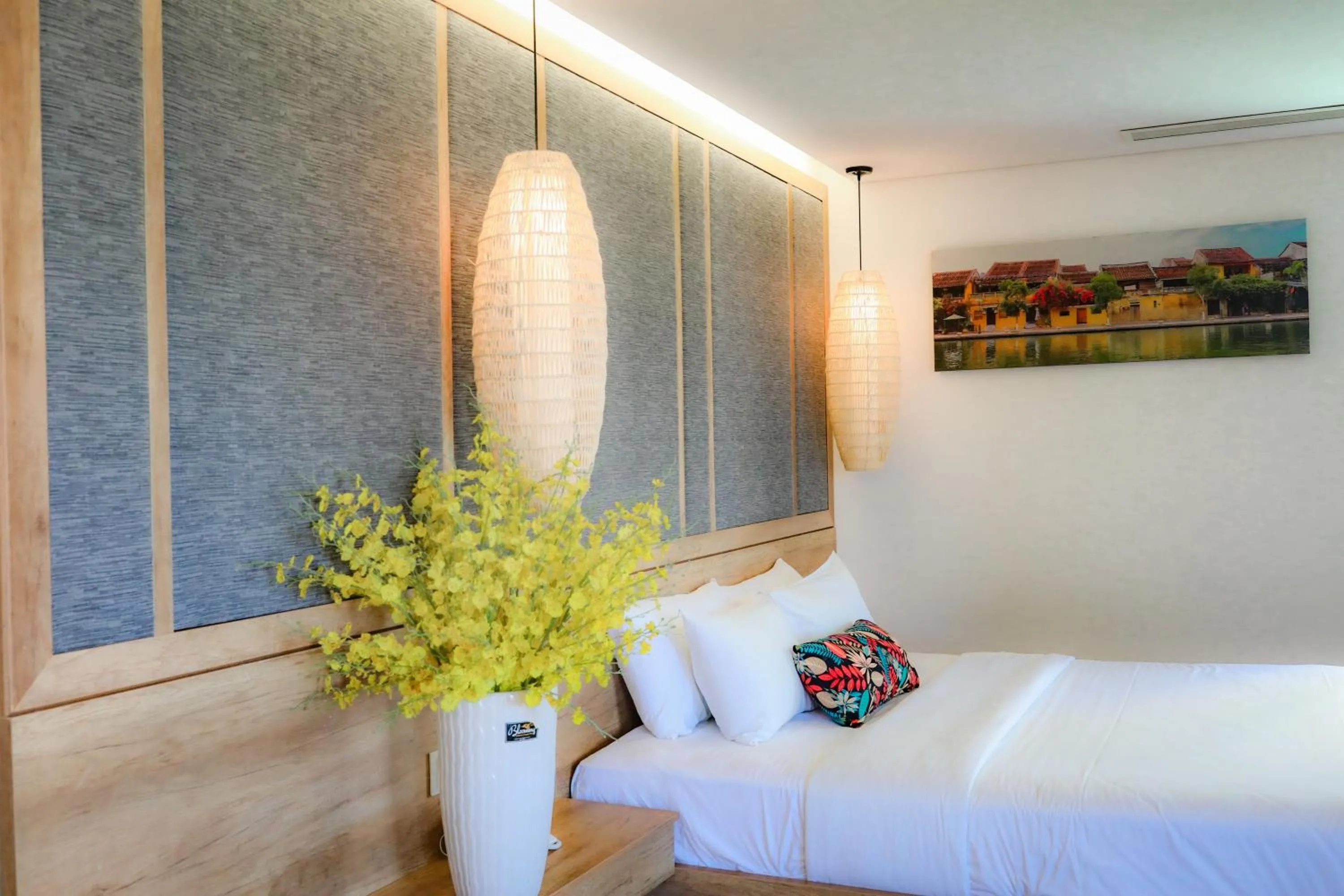 Bed in K House Apartment Danang Beach