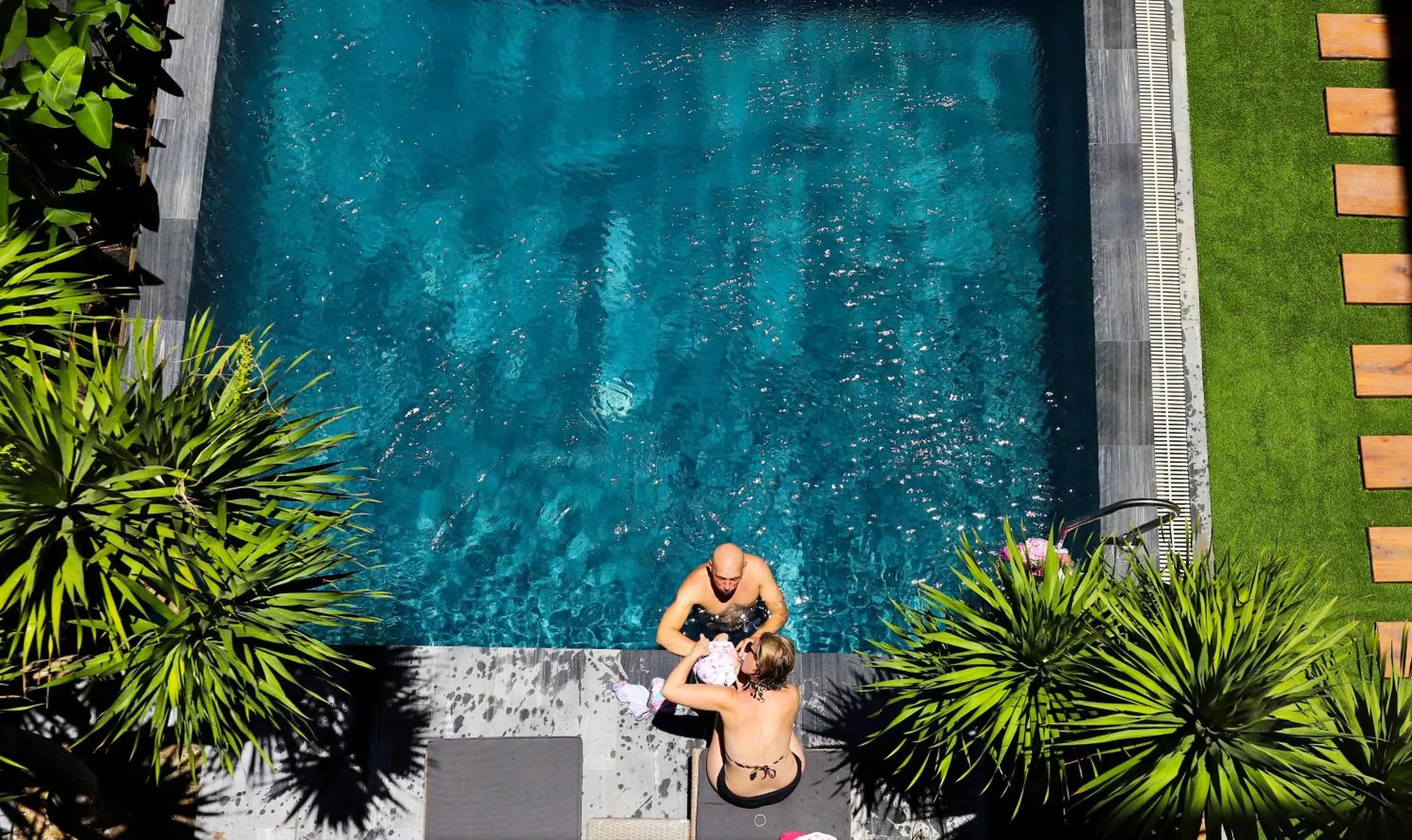 Swimming pool in K House Apartment Danang Beach Swimming pool in K House Apartment Danang Beach