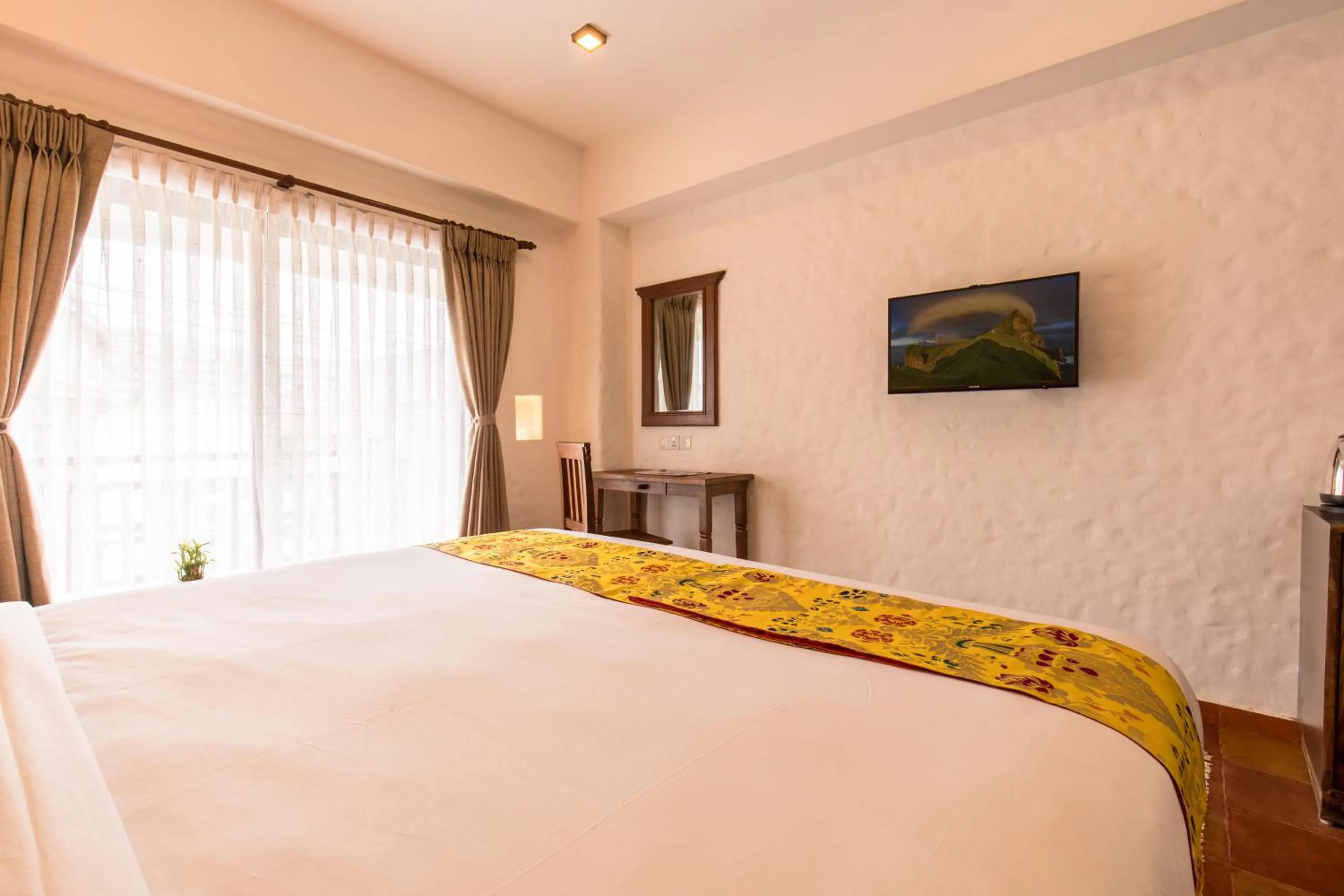 Photo of the whole room, Bed in Hotel Mala Pokhara