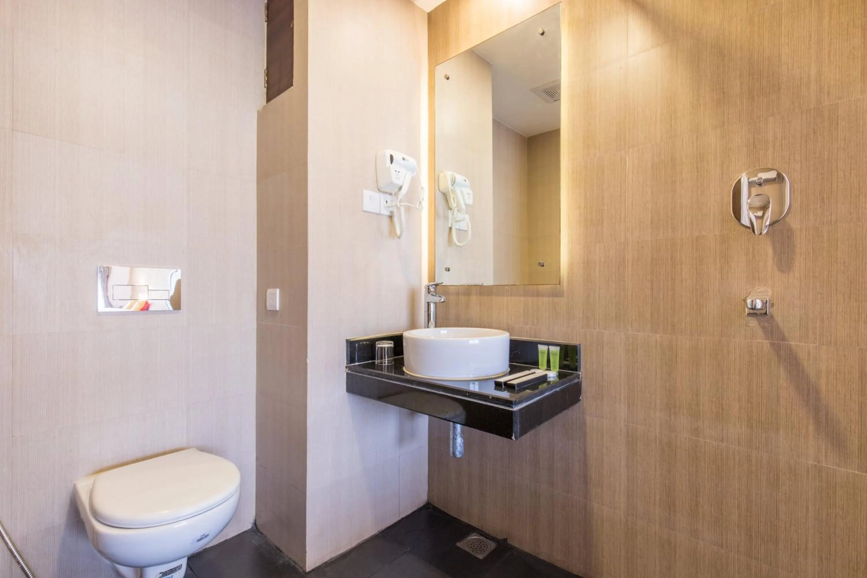 Shower in Hotel Mala Pokhara