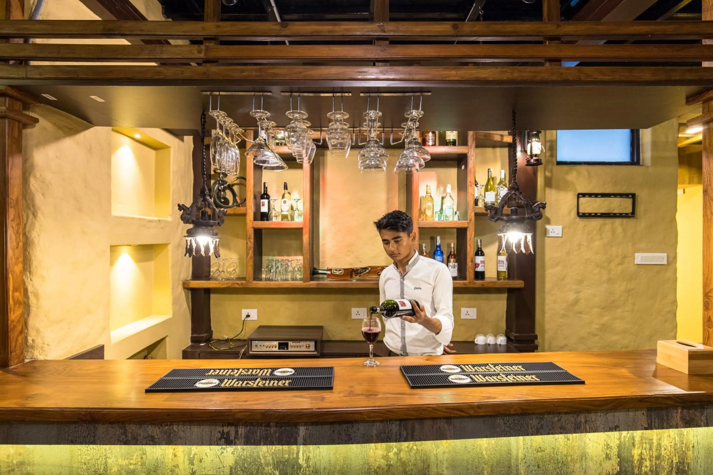 Lounge or bar in Hotel Mala Pokhara