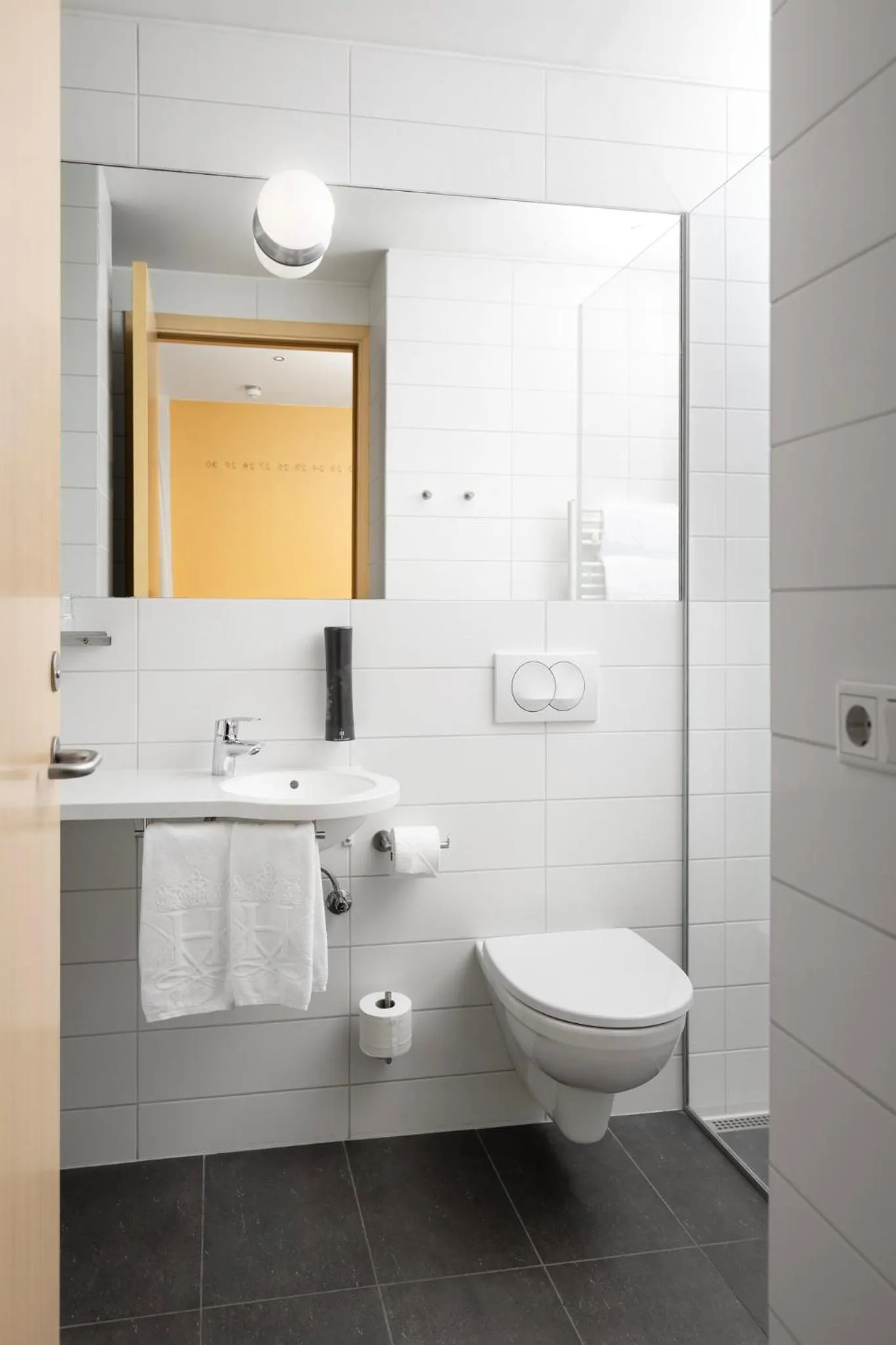 Bathroom in Reykjavik Lights Hotel by Keahotels
