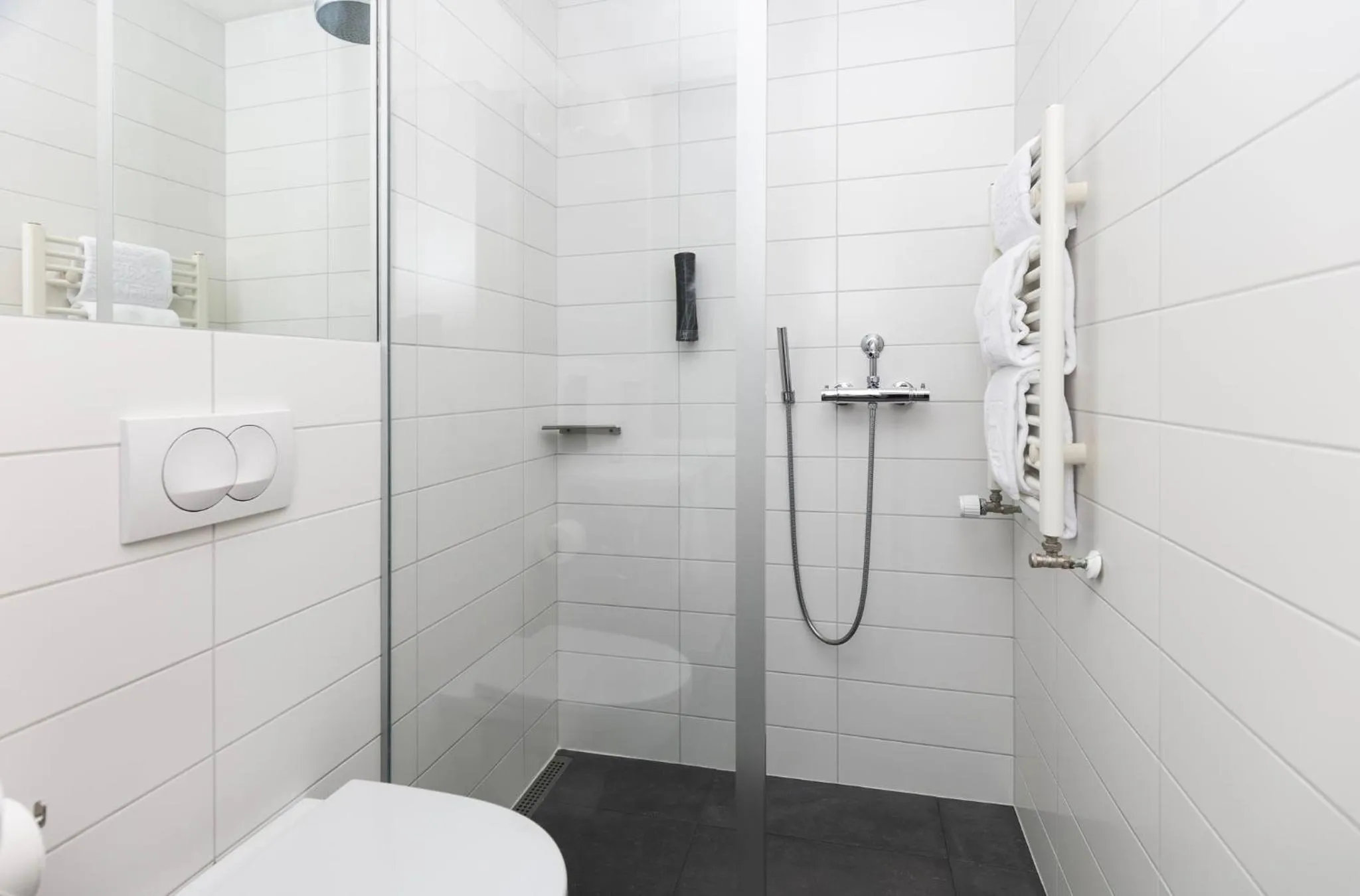 Bathroom in Reykjavik Lights Hotel by Keahotels