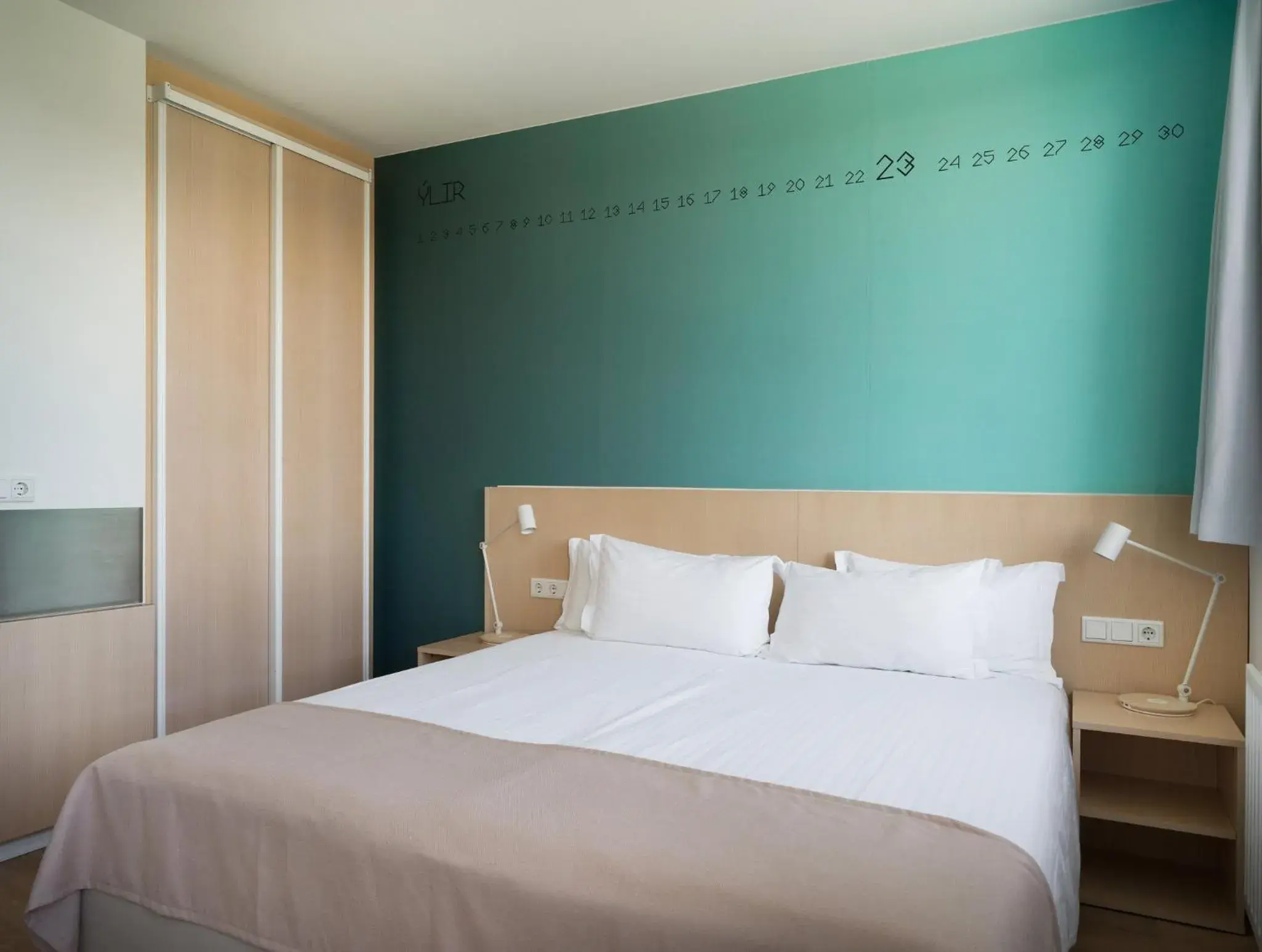 Bedroom, Bed in Reykjavik Lights Hotel by Keahotels Bedroom, Bed in Reykjavik Lights Hotel by Keahotels