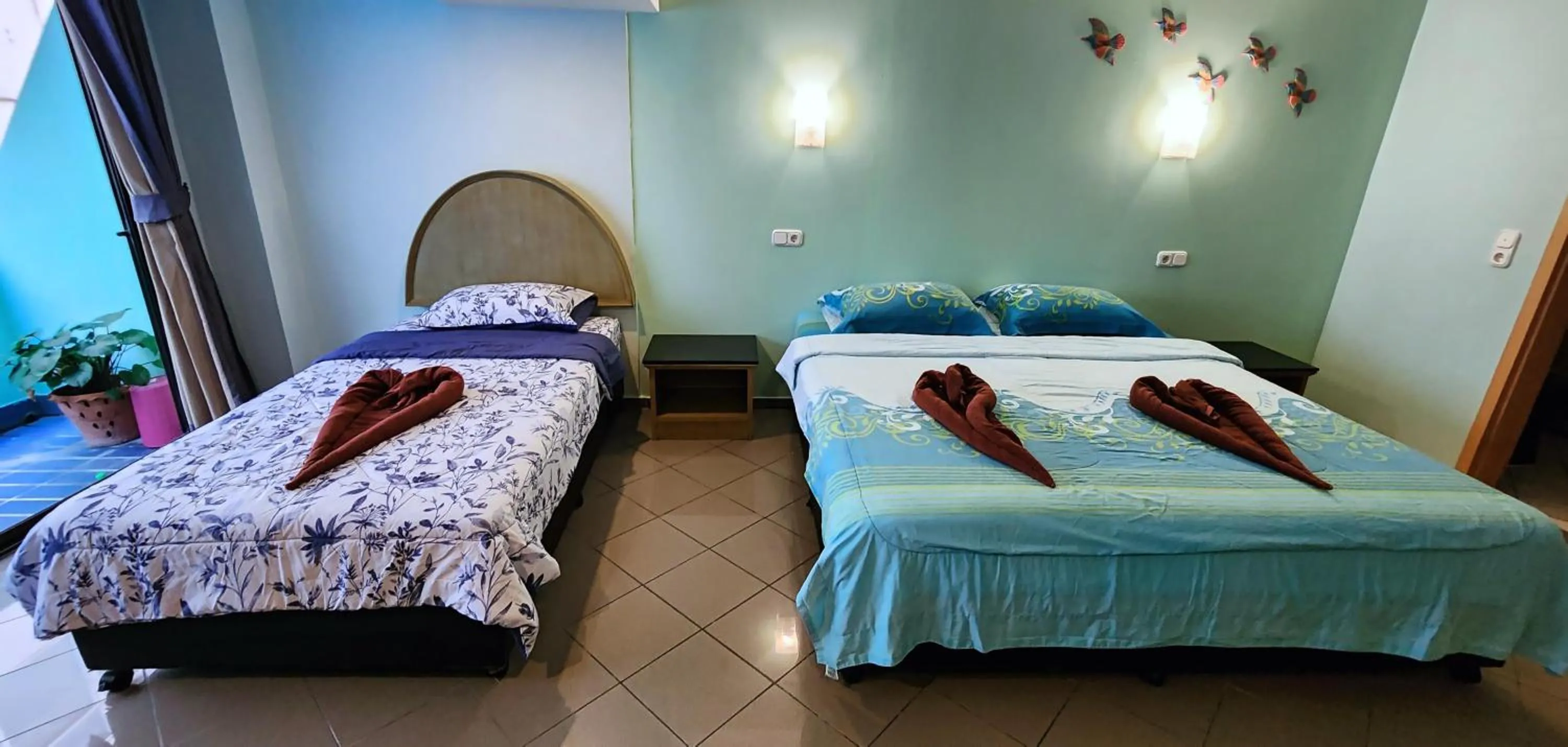Bed in Pension Zum Ross