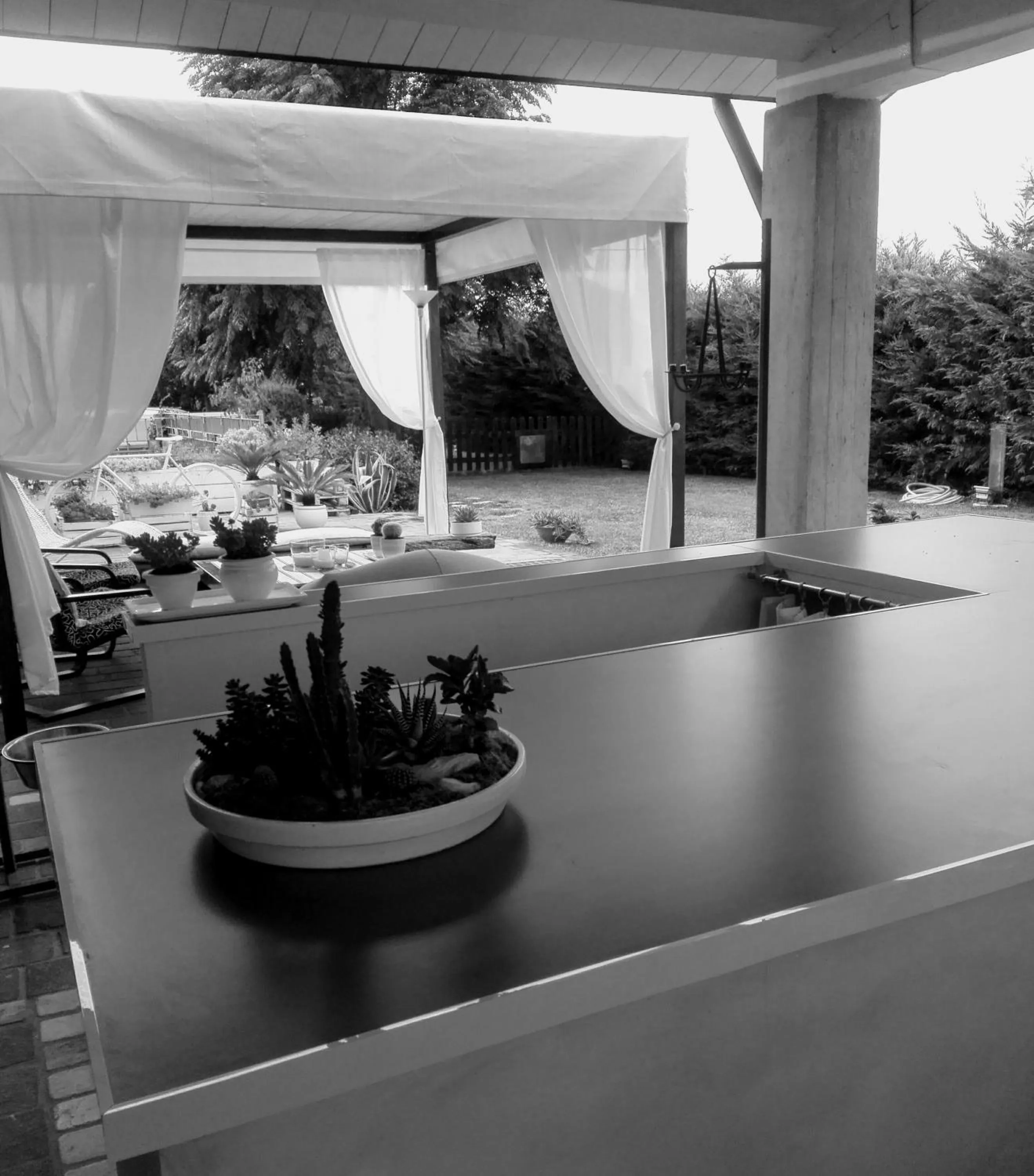 Patio in B&B Flavio e Catia