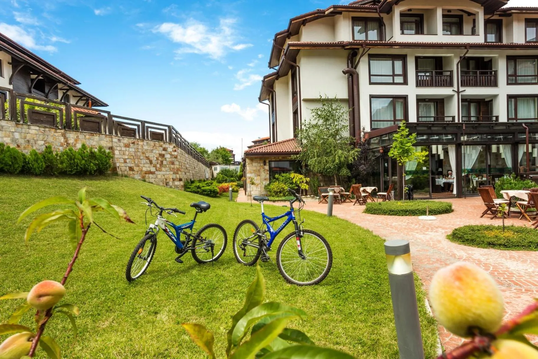 Garden in Hotel Perun Lodge