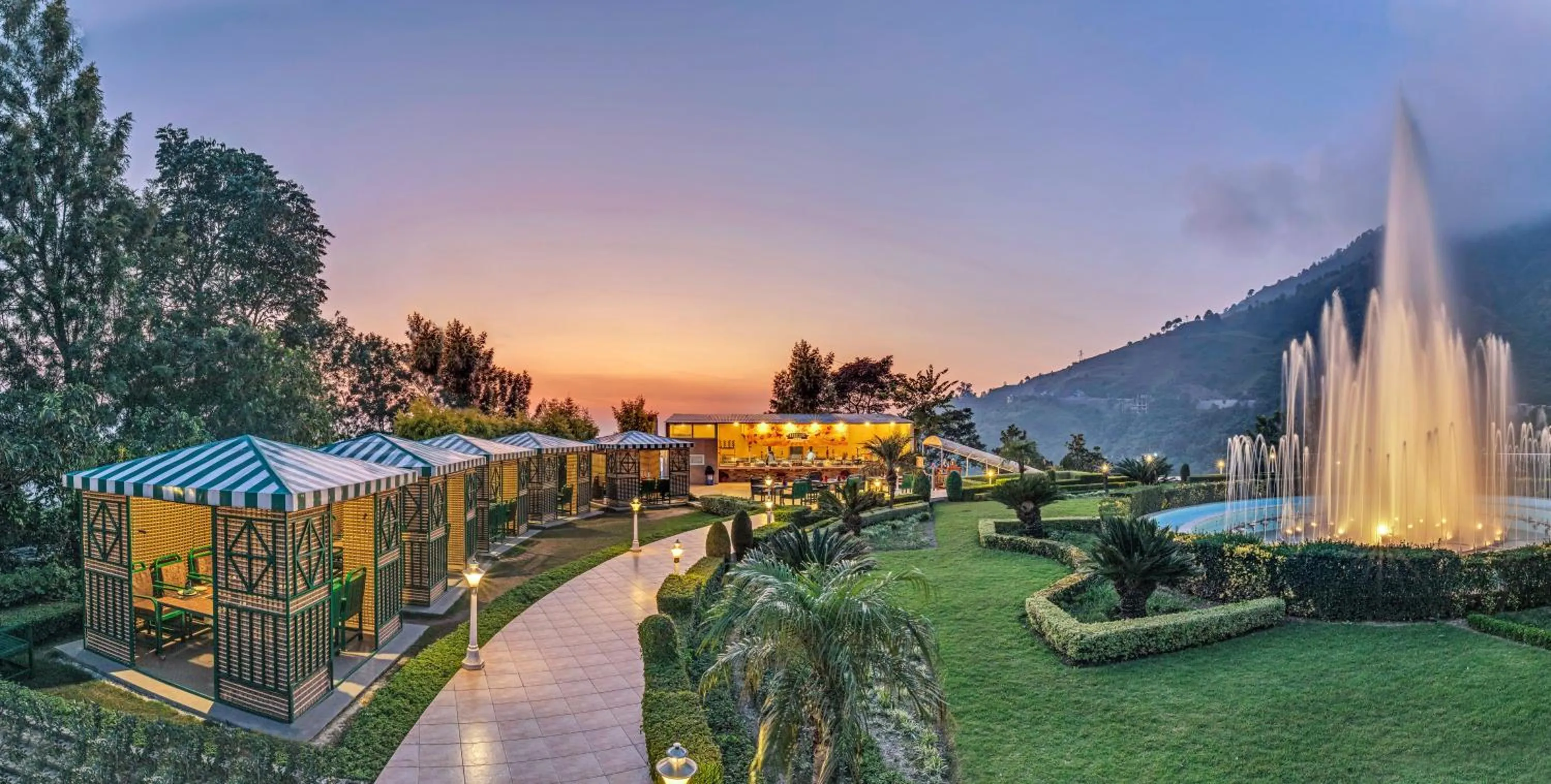 Garden in Club Mahindra Kandaghat