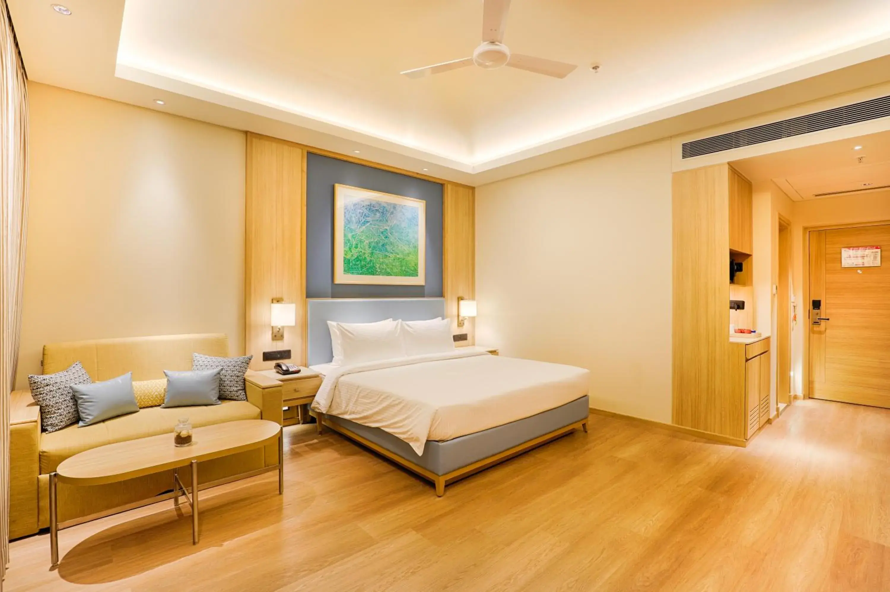 Bed in Club Mahindra Kandaghat Bed in Club Mahindra Kandaghat