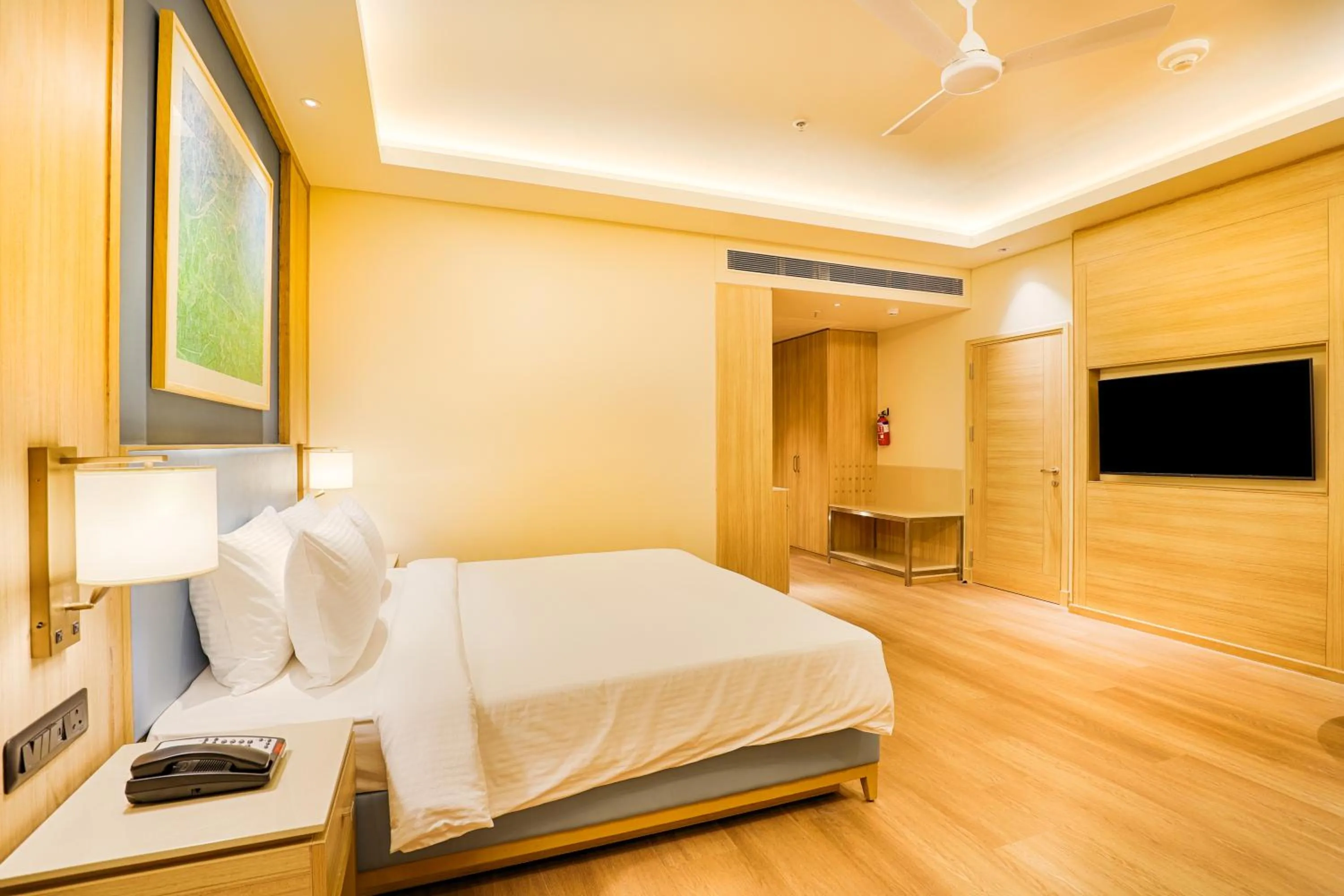 Bed in Club Mahindra Kandaghat