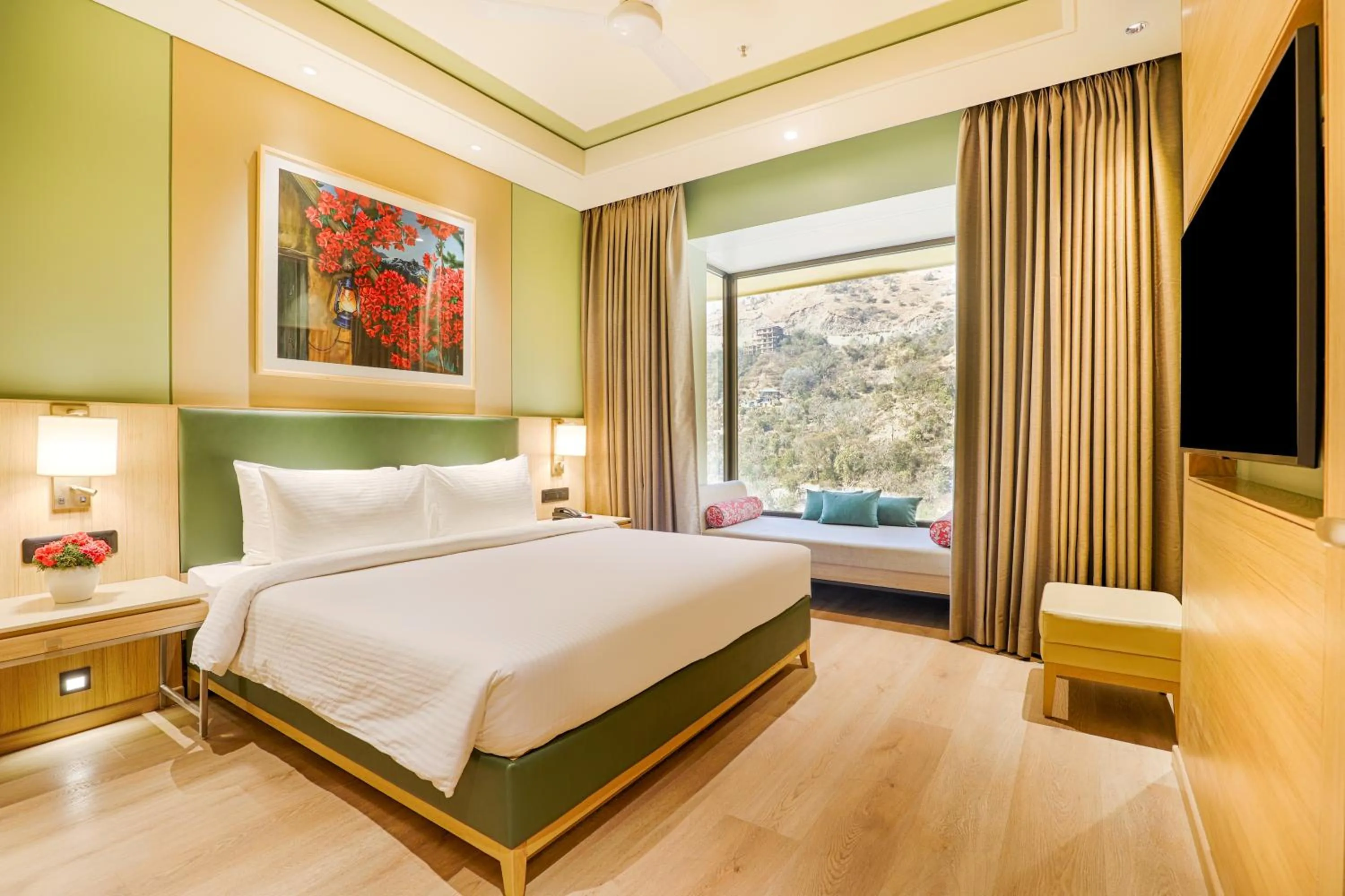 TV and multimedia, Bed in Club Mahindra Kandaghat