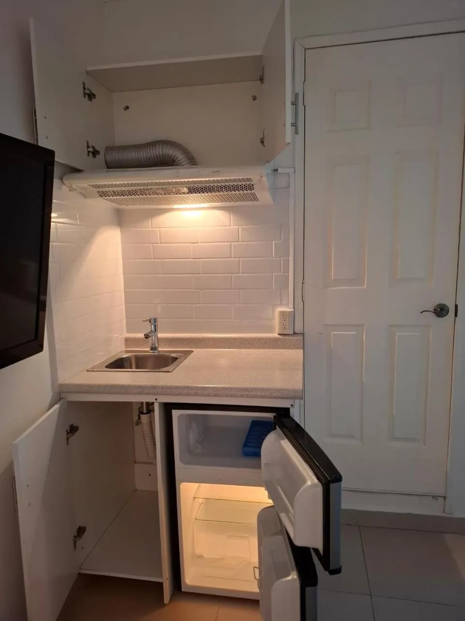 Kitchen or kitchenette in Milenio III B&B