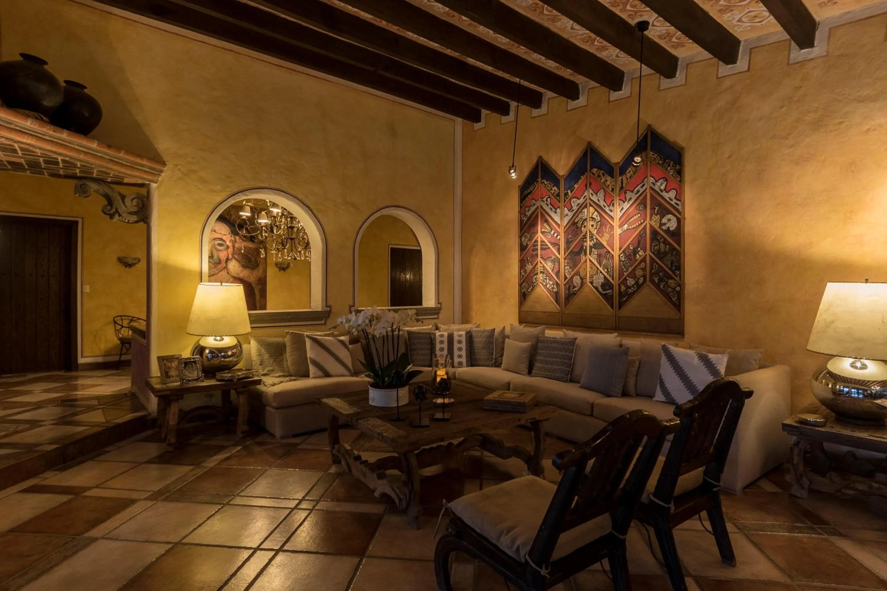 Living room in Casa Sofia