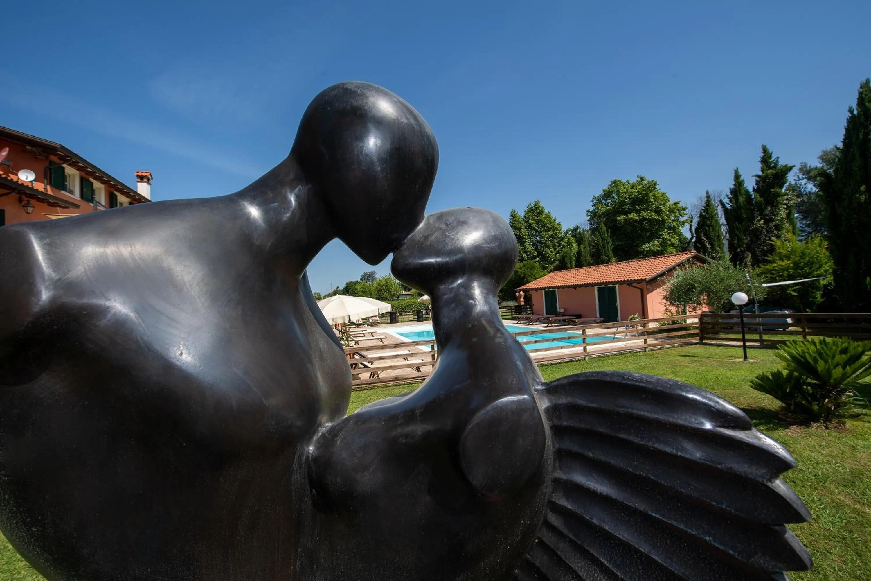 Pool view in Relais Villa Isabel