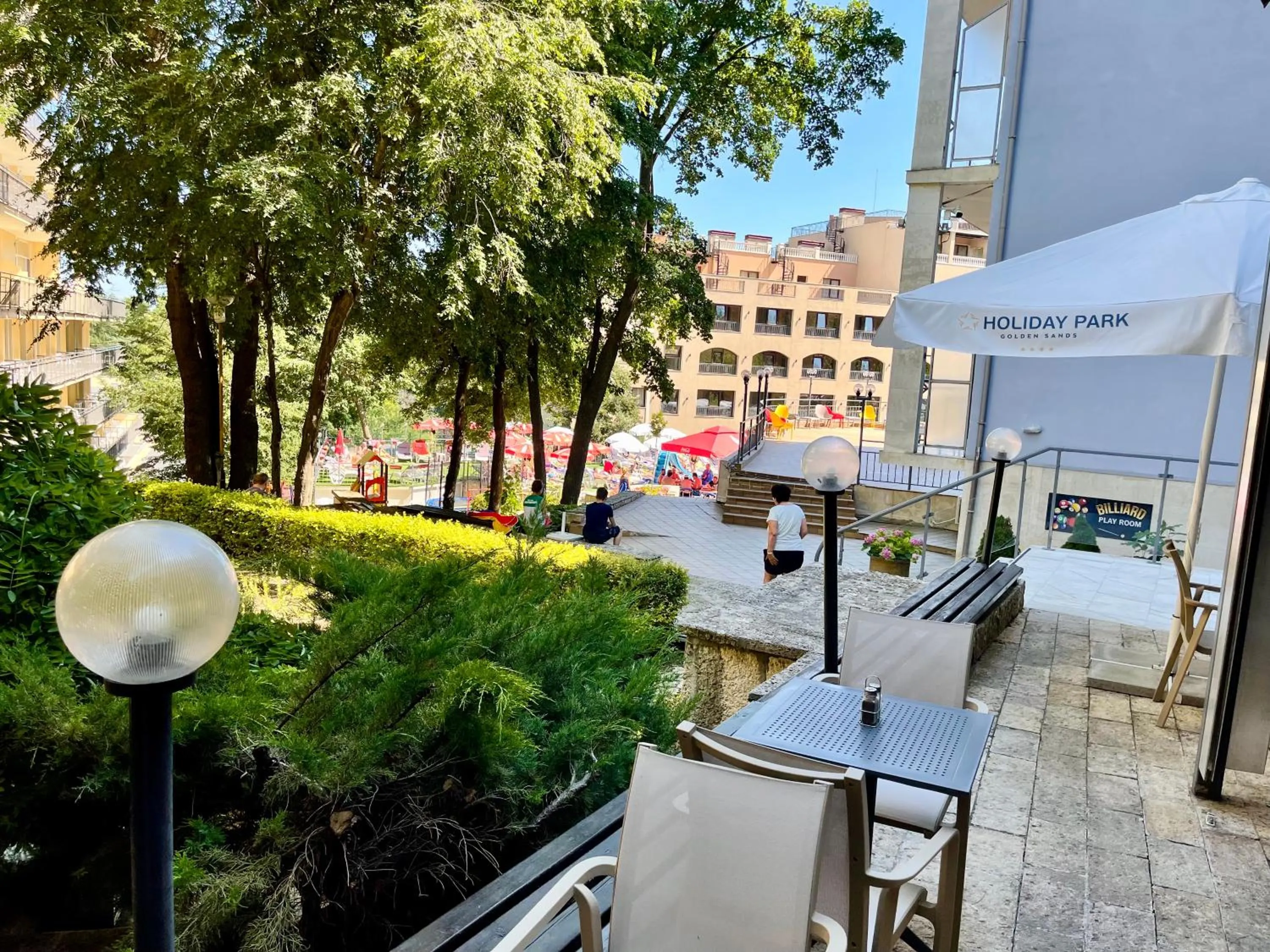 Patio in BSA Holiday Park Hotel - All Inclusive