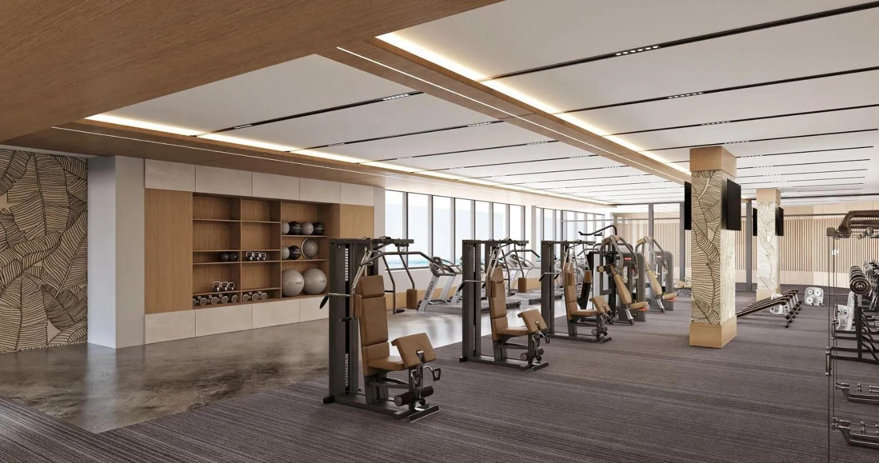 Fitness centre/facilities in Secrets Mirabel Cancún Resort & Spa - Grand Opening!