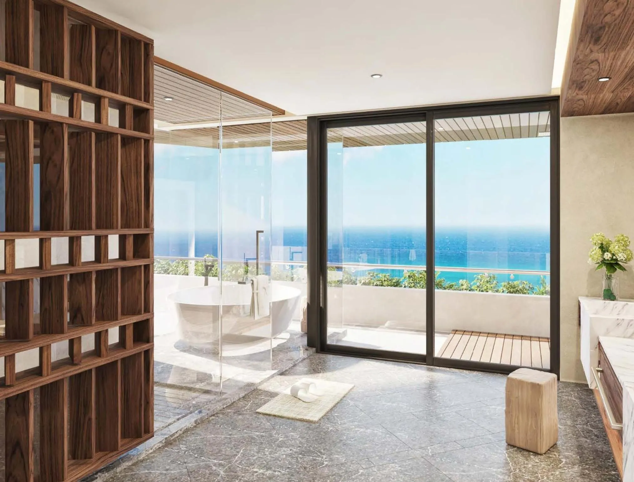 Bed in Secrets Mirabel Cancún Resort & Spa - Grand Opening!