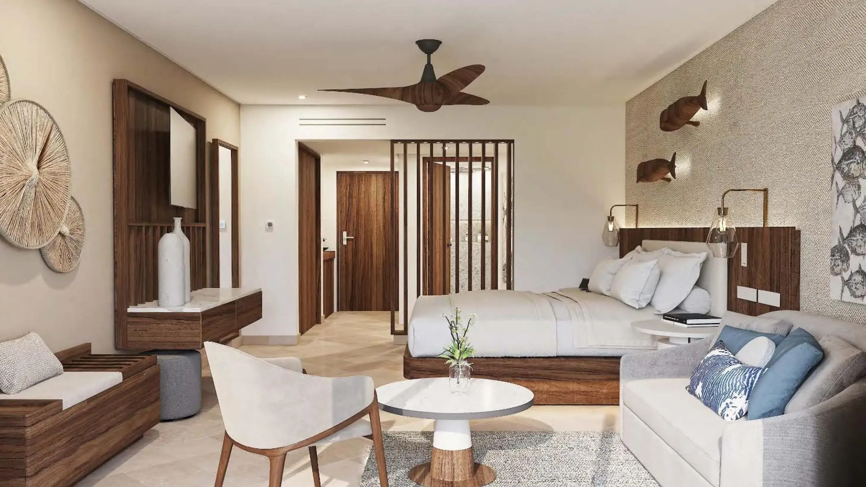 Bed in Secrets Mirabel Cancún Resort & Spa - Grand Opening! Bed in Secrets Mirabel Cancún Resort & Spa - Grand Opening!