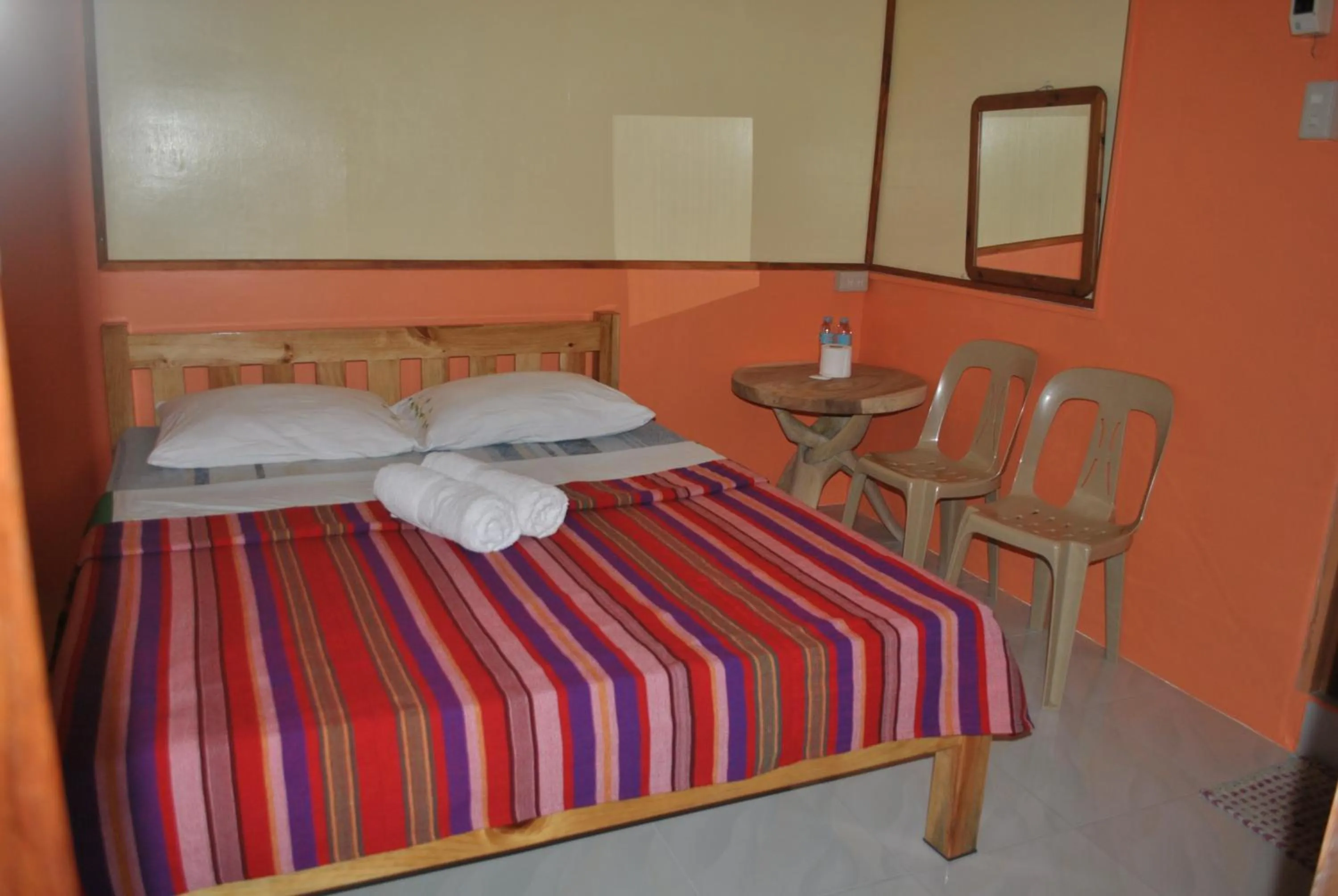 Bed in Banaue Homestay