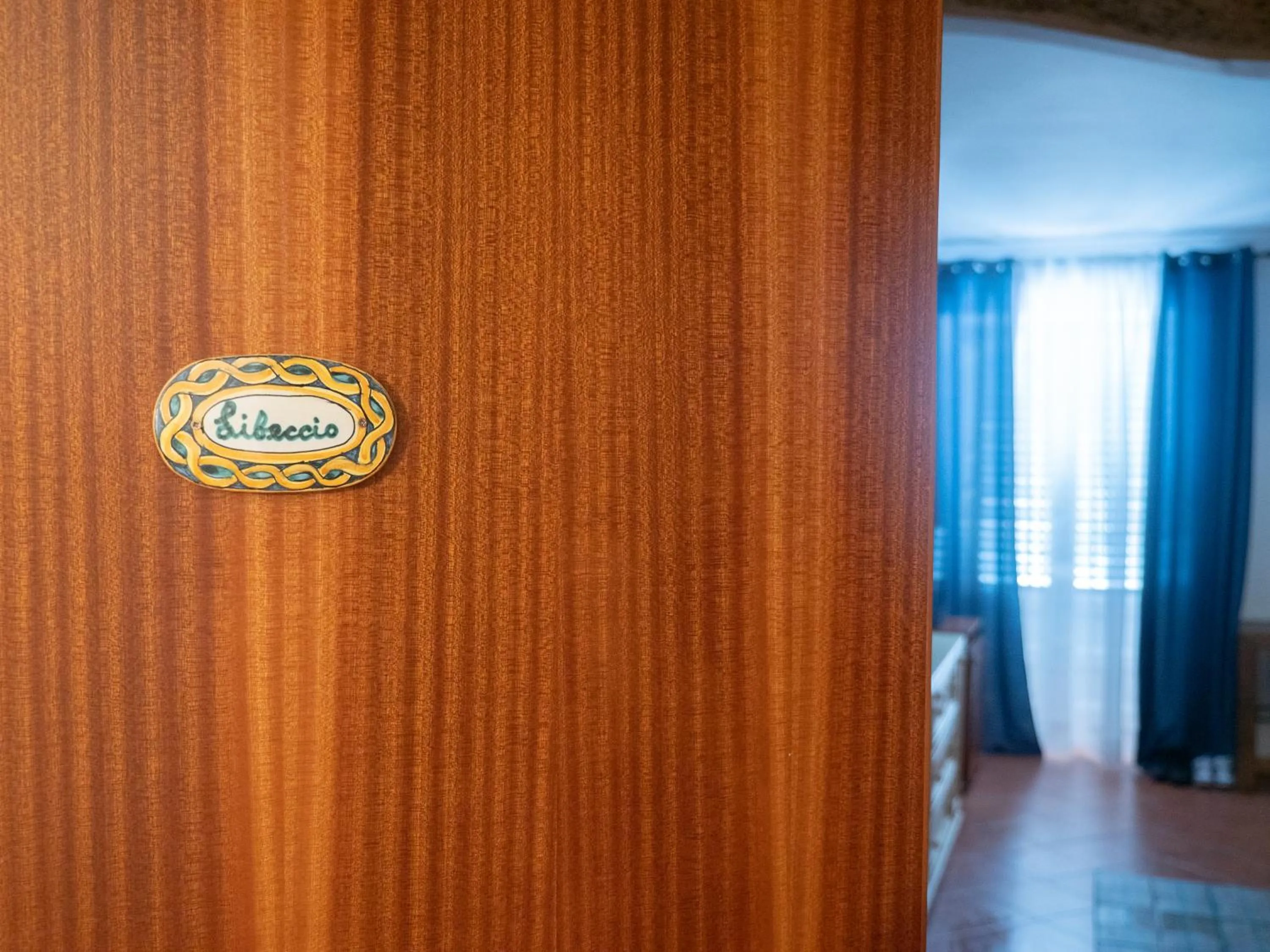 Decorative detail in Kalamarina Rooms