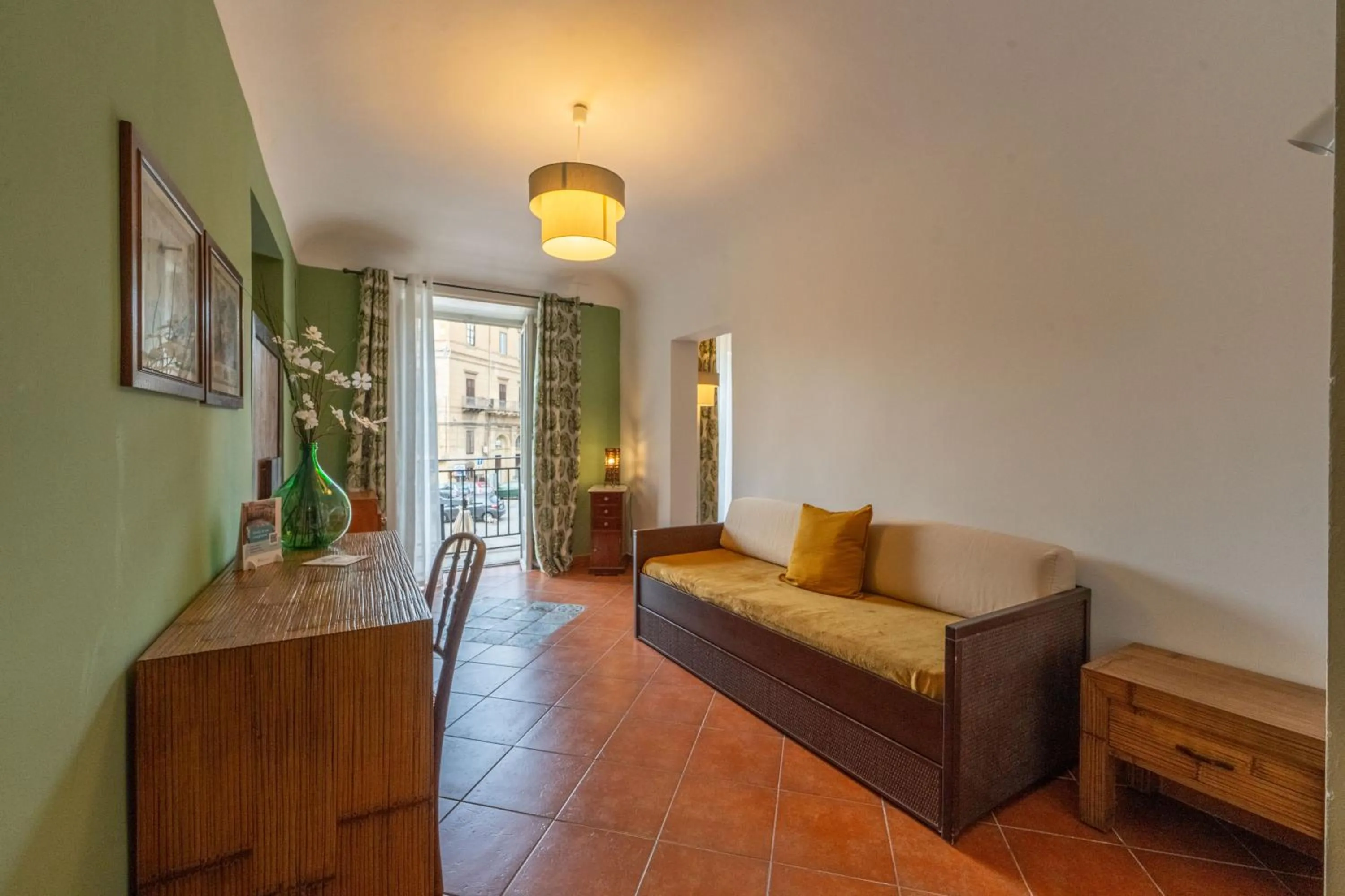 Bedroom in Kalamarina Rooms