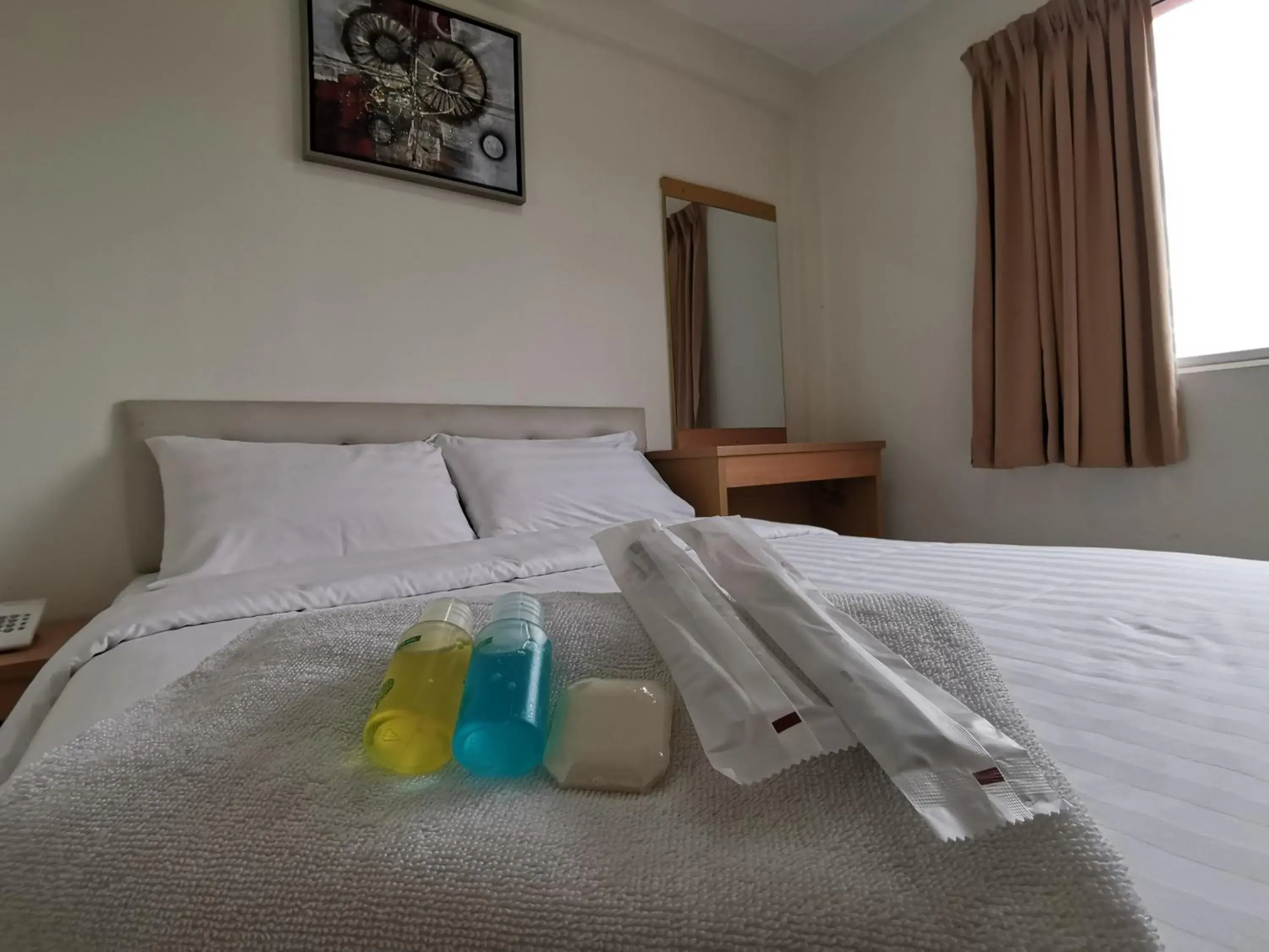 Bed in De Ocean Hotel Bed in De Ocean Hotel