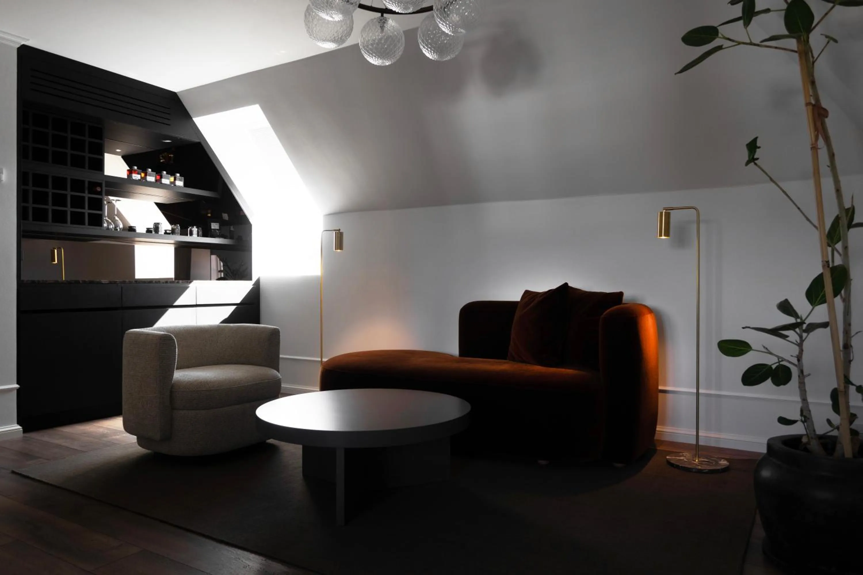 Living room in Park Lane Copenhagen