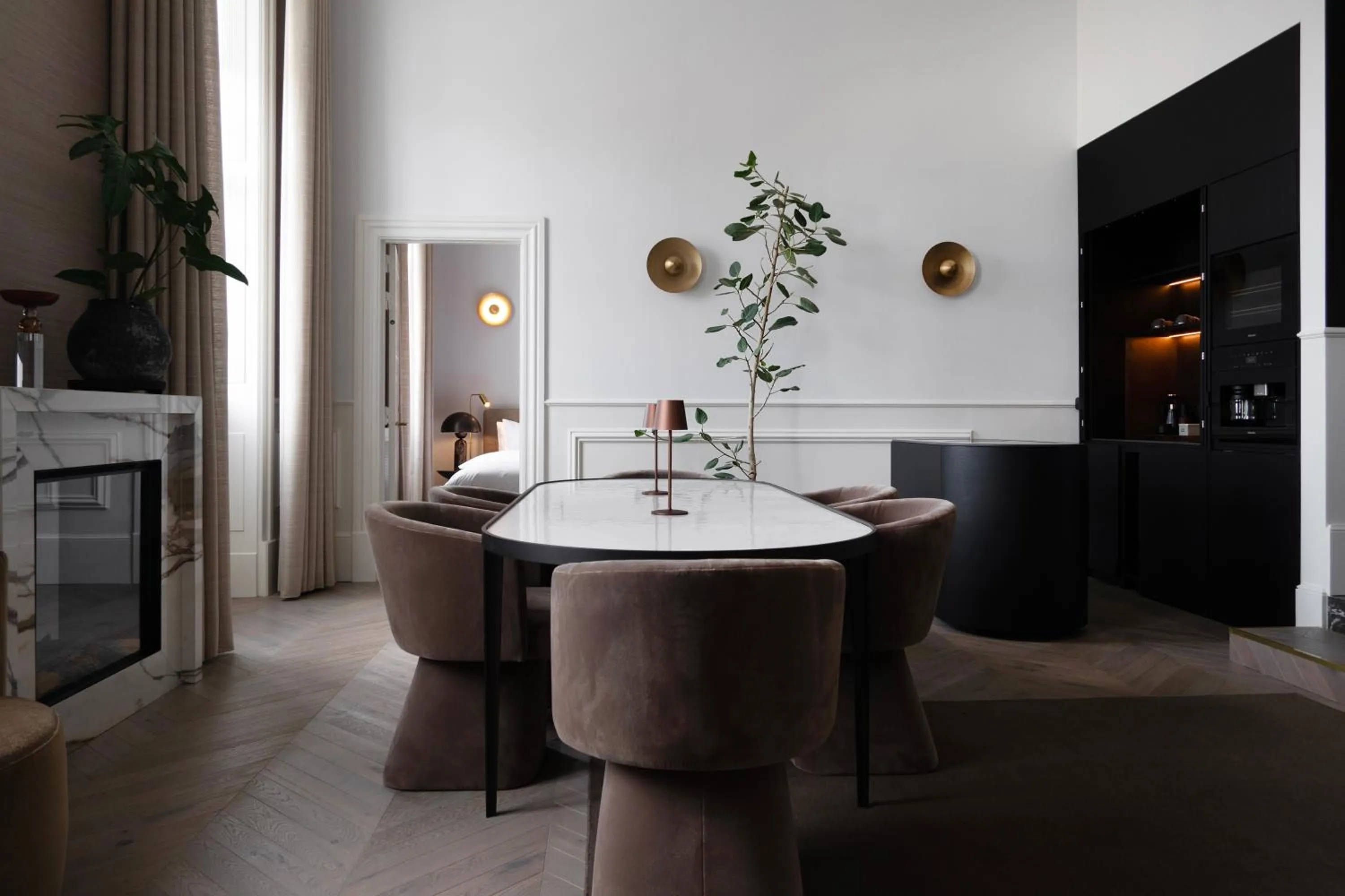 Living room in Park Lane Copenhagen