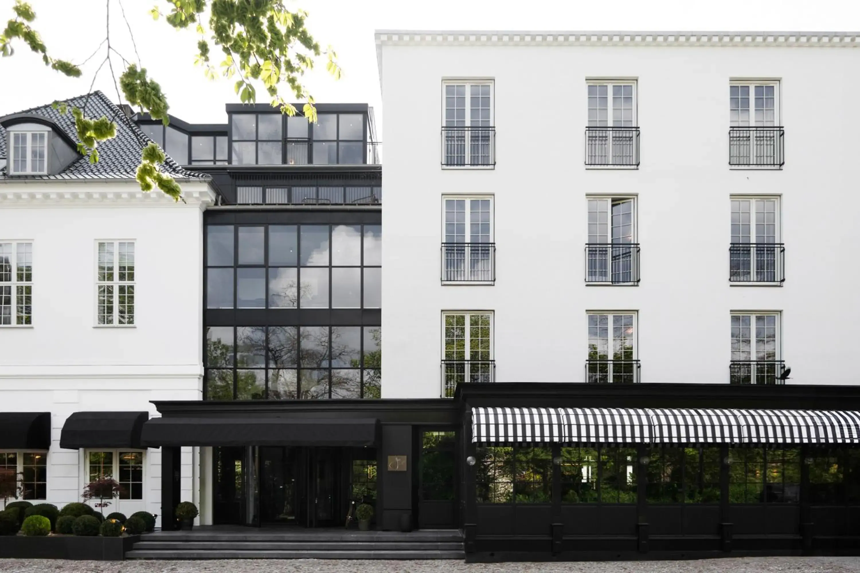 Property building in Park Lane Copenhagen Property building in Park Lane Copenhagen