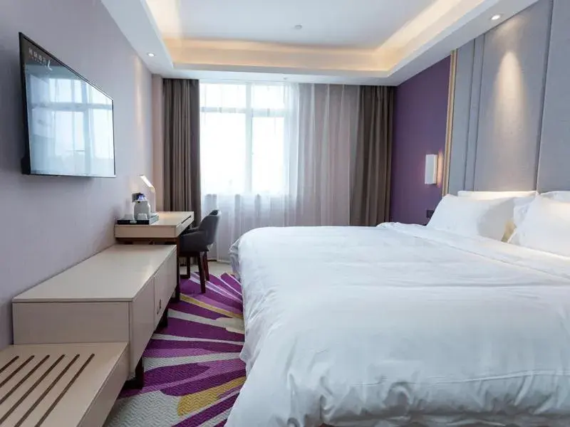 Bed in Lavande Hotel (Yongxin Bubugao Times Square) Bed in Lavande Hotel (Yongxin Bubugao Times Square)