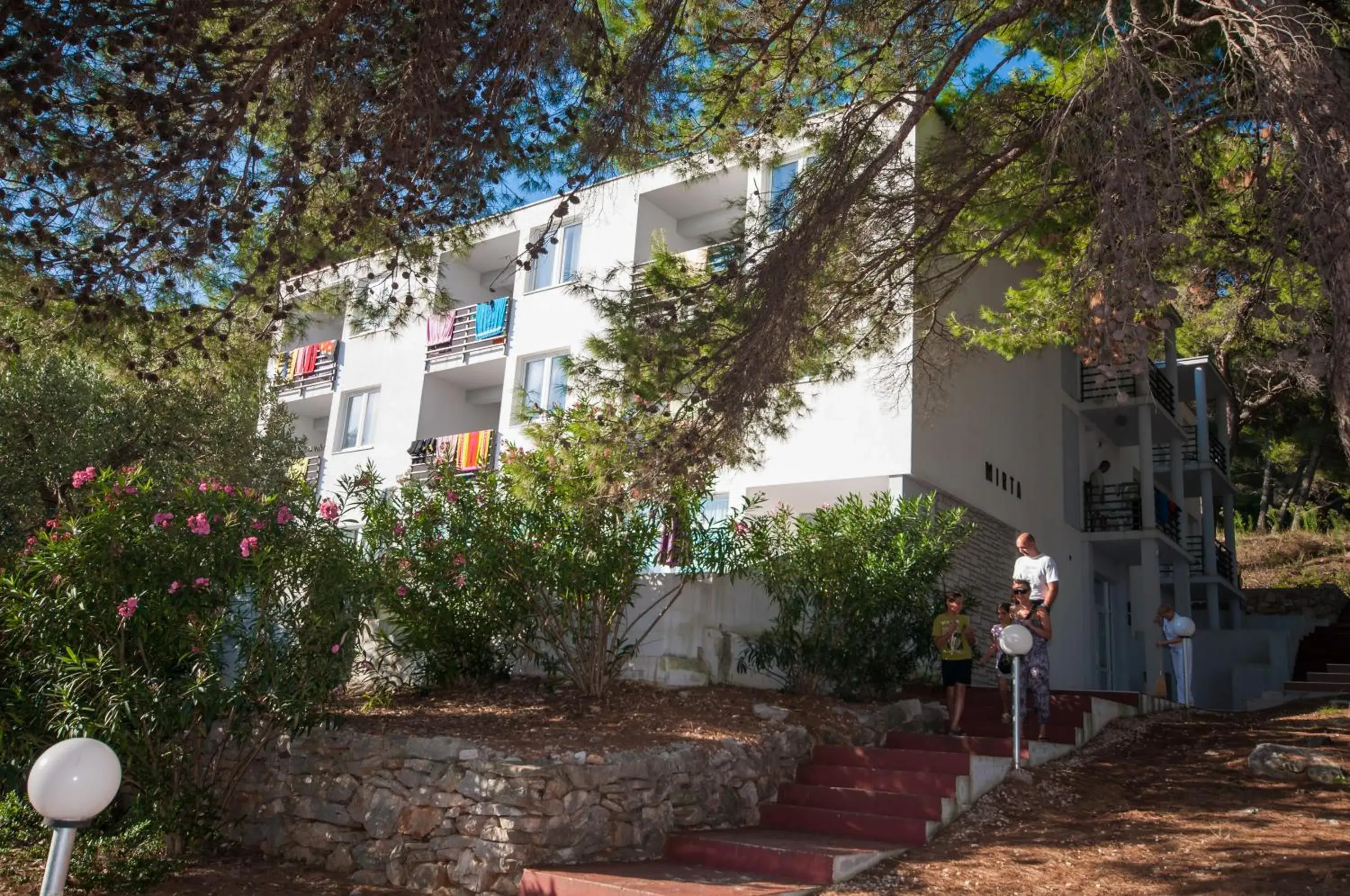 Facade/entrance in Hotel Mirta Facade/entrance in Hotel Mirta