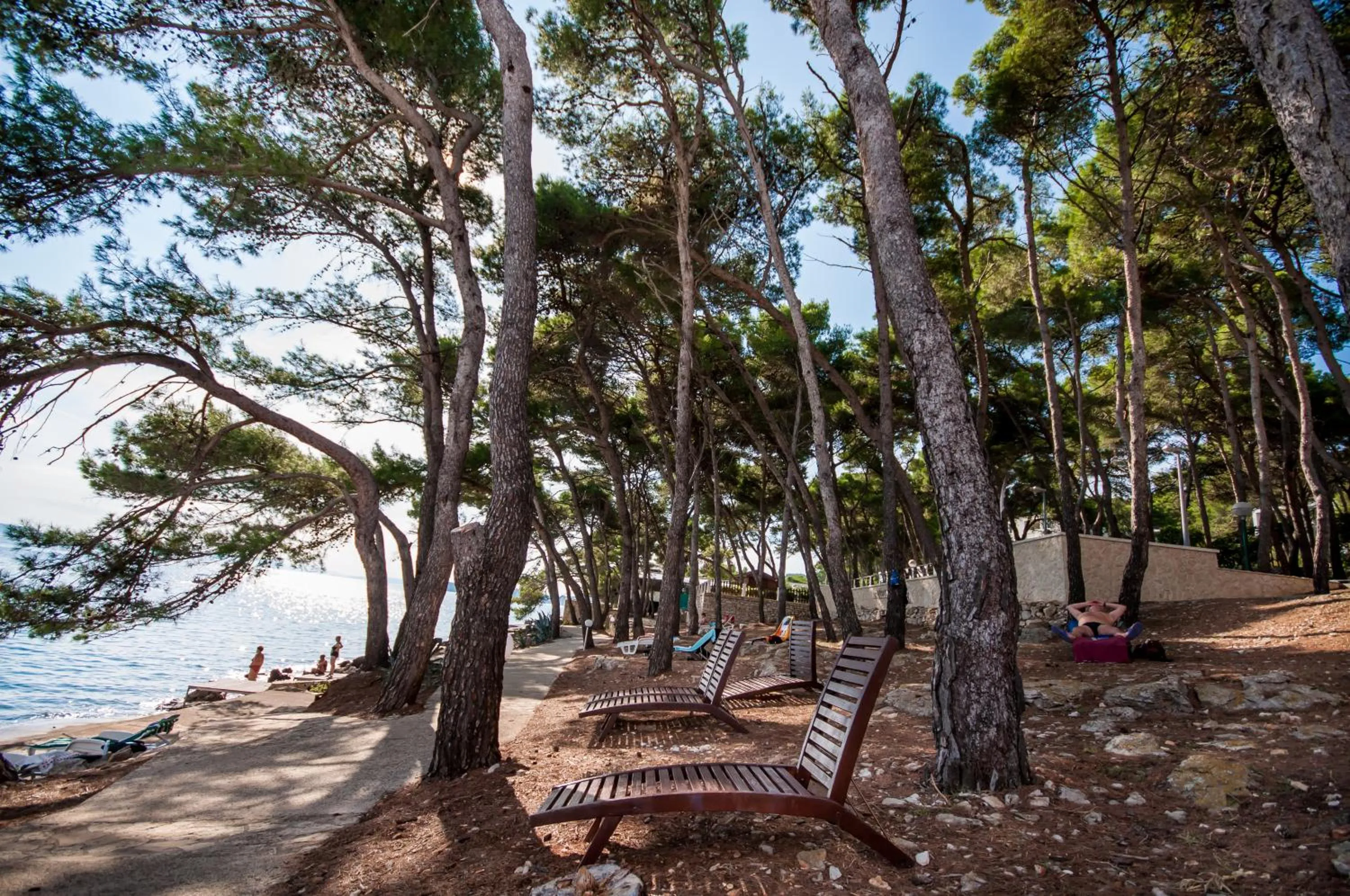 Beach in Hotel Mirta
