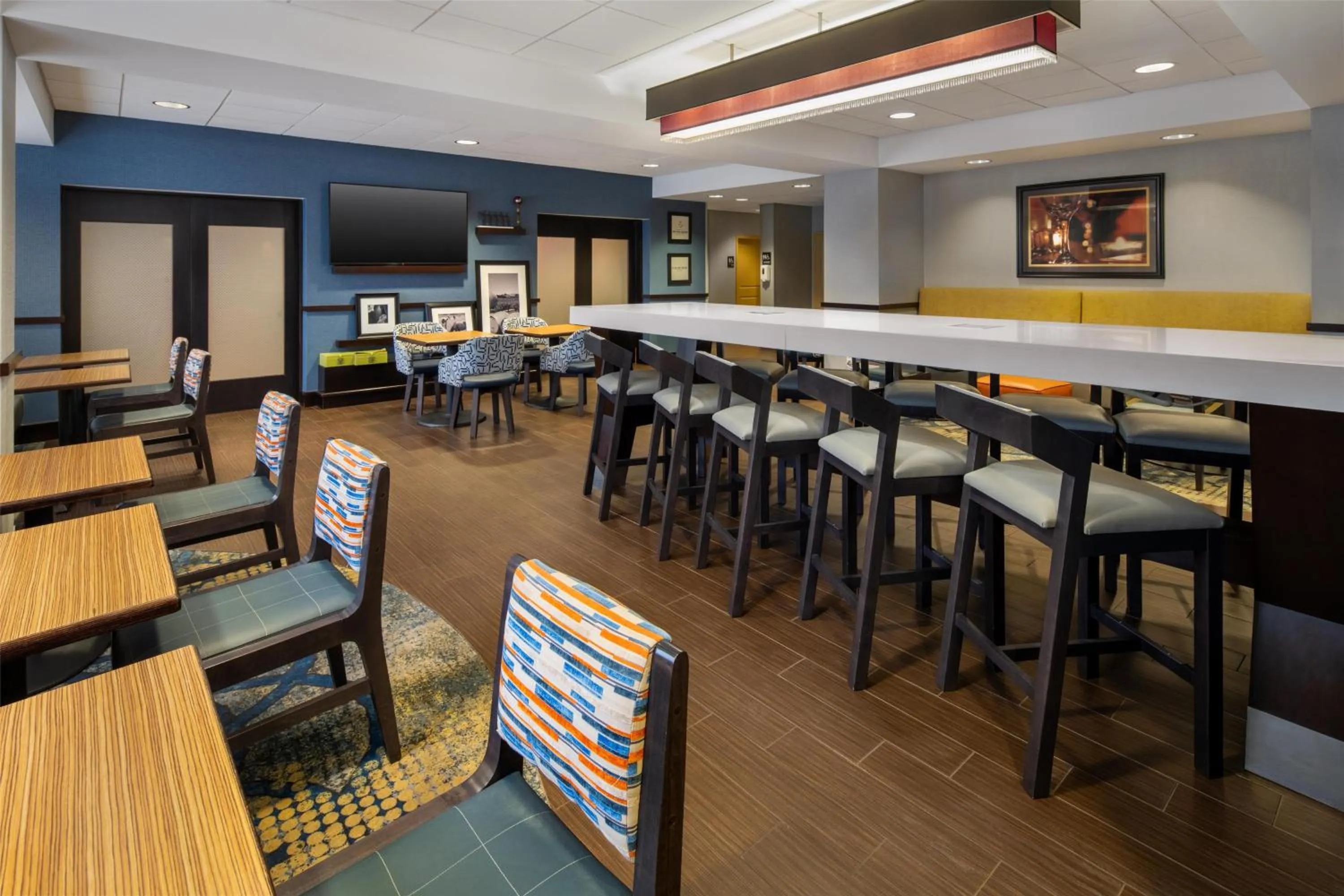 Breakfast in Hampton Inn Seneca Falls