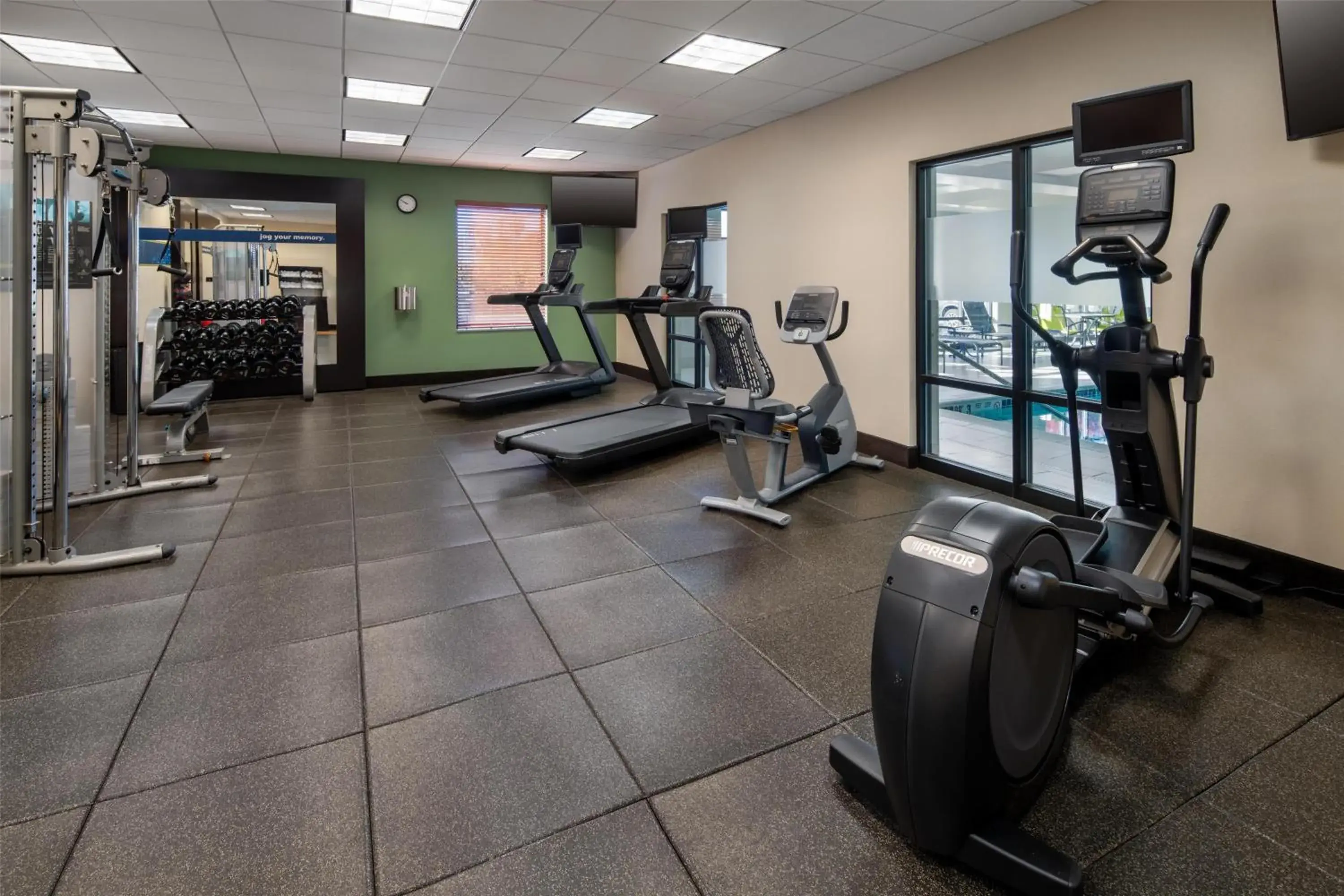 Fitness centre/facilities in Hampton Inn Seneca Falls Fitness centre/facilities in Hampton Inn Seneca Falls